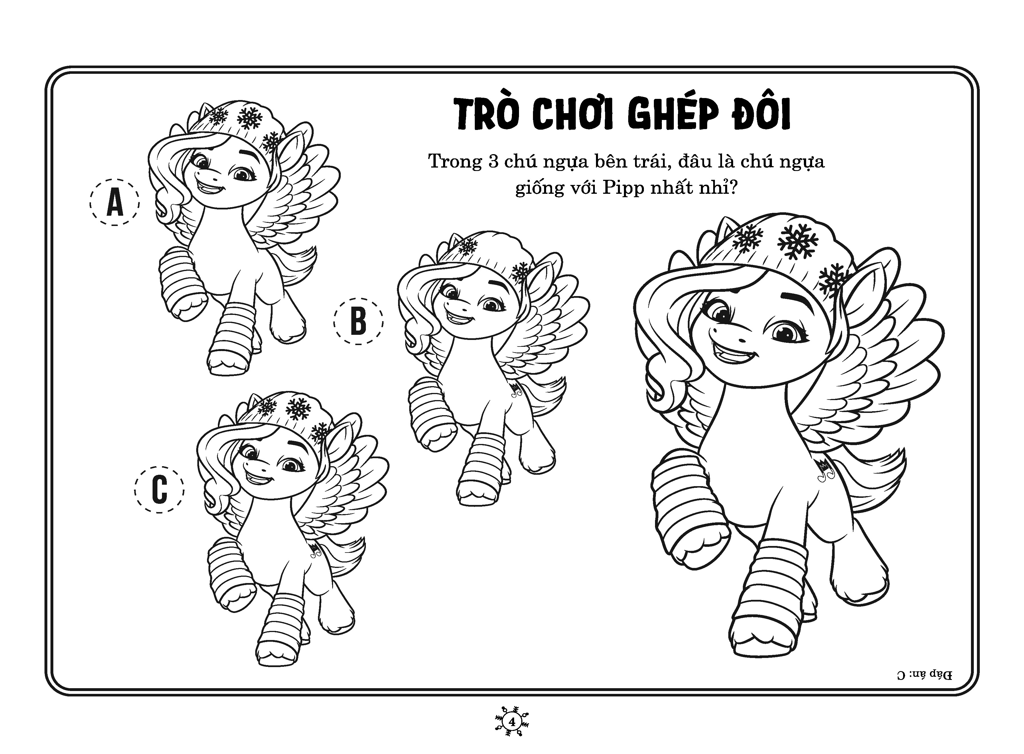 my little pony - sách tô màu & thực hành khổ lớn - Ảnh 6