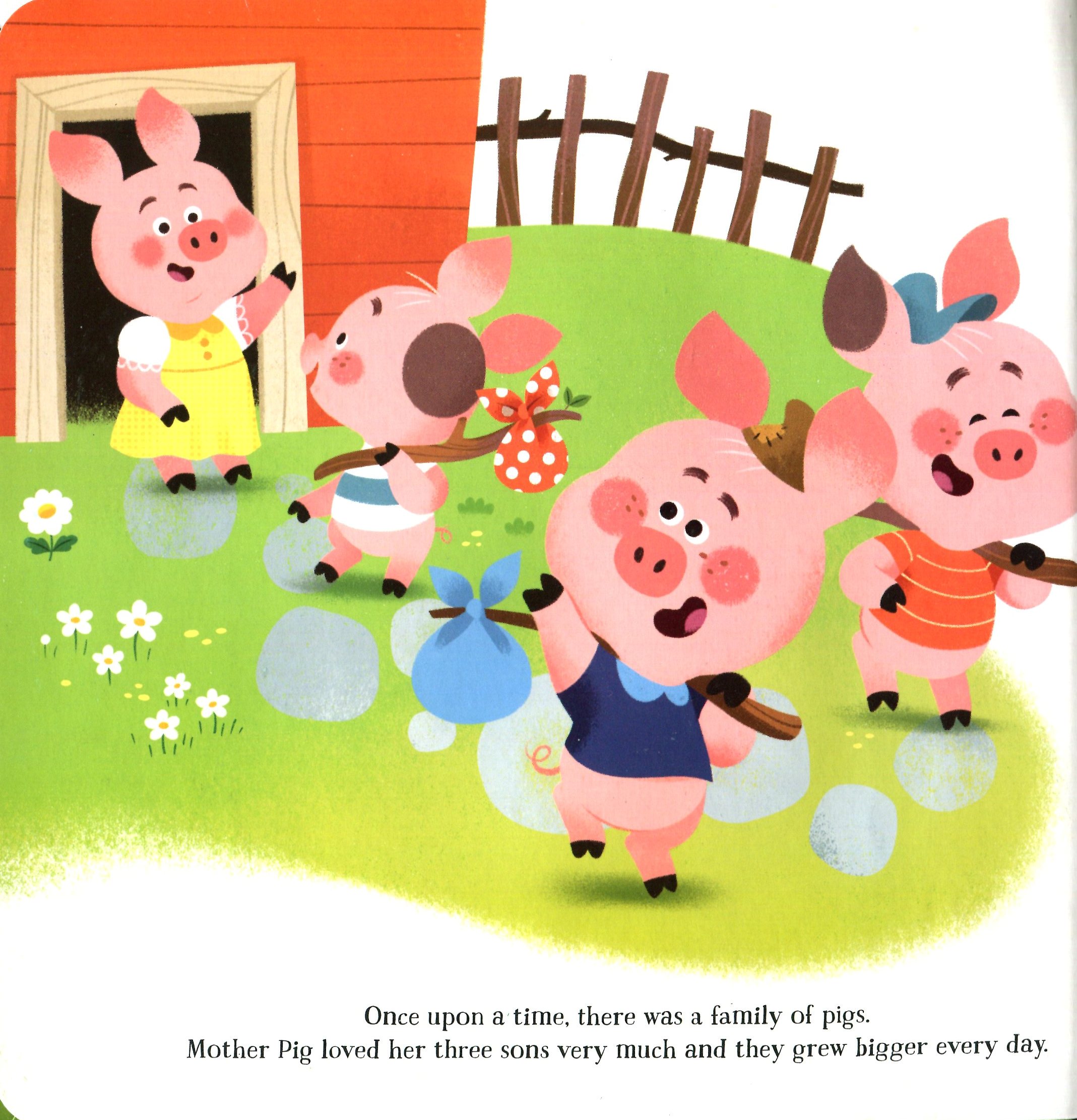my peekaboo pop-up fairy tales - 3 little pigs - Ảnh 5