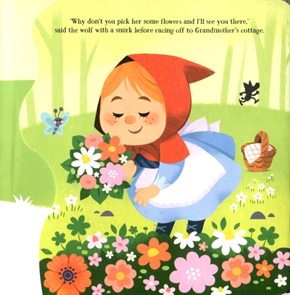 my peekaboo pop-up fairy tales - little red riding hood - Ảnh 4