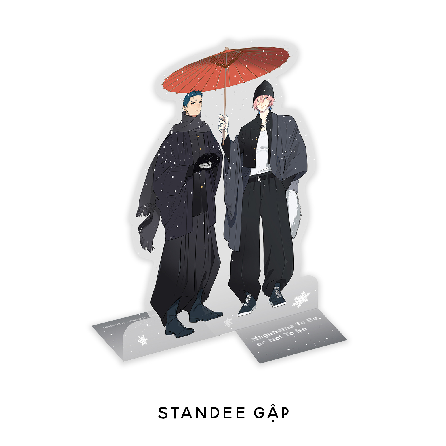 Nagahama To Be, Or Not To Be - Tập 2 - Bản Đặc Biệt - Tặng Kèm Bonus Page Art Ngoài Kèm Chữ Ký Tác Giả + Standee PVC Đế Gấp + Bookmark 3D - Ảnh 4