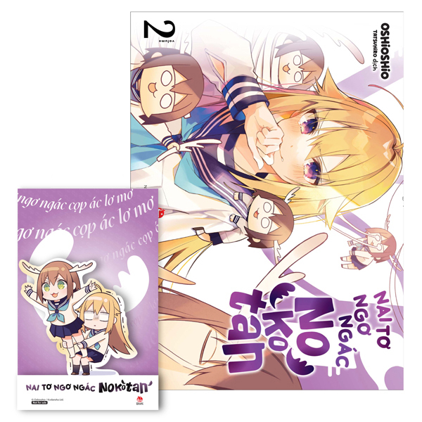 nai tơ ngơ ngác nokotan - tập 2 - tặng kèm standee pop-up