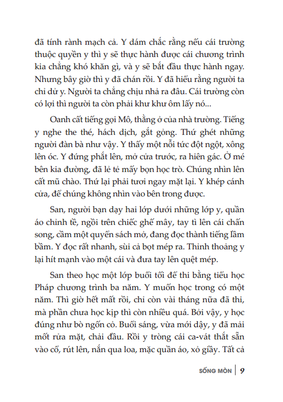nam cao - sống mòn (tái bản) (bìa cứng) - Ảnh 9