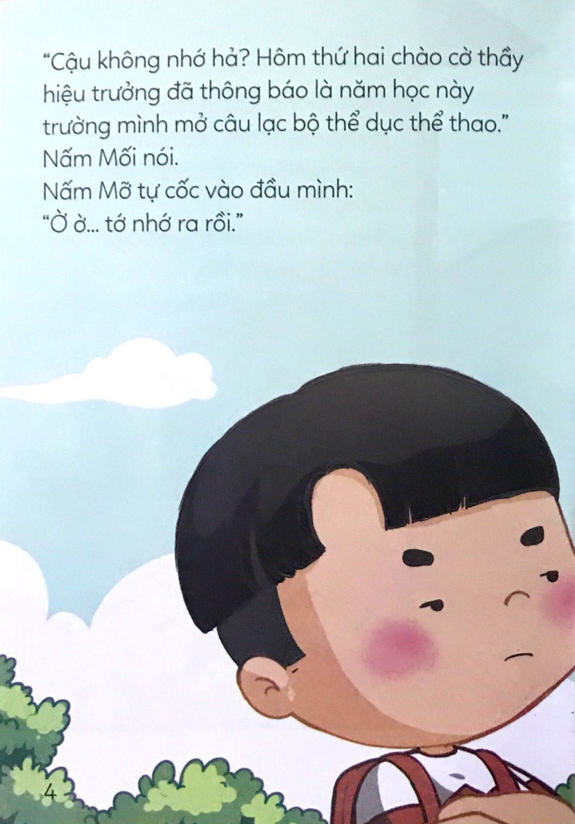 nấm mỡ ở thị trấn nấm - nấm mỡ đi học - Ảnh 2