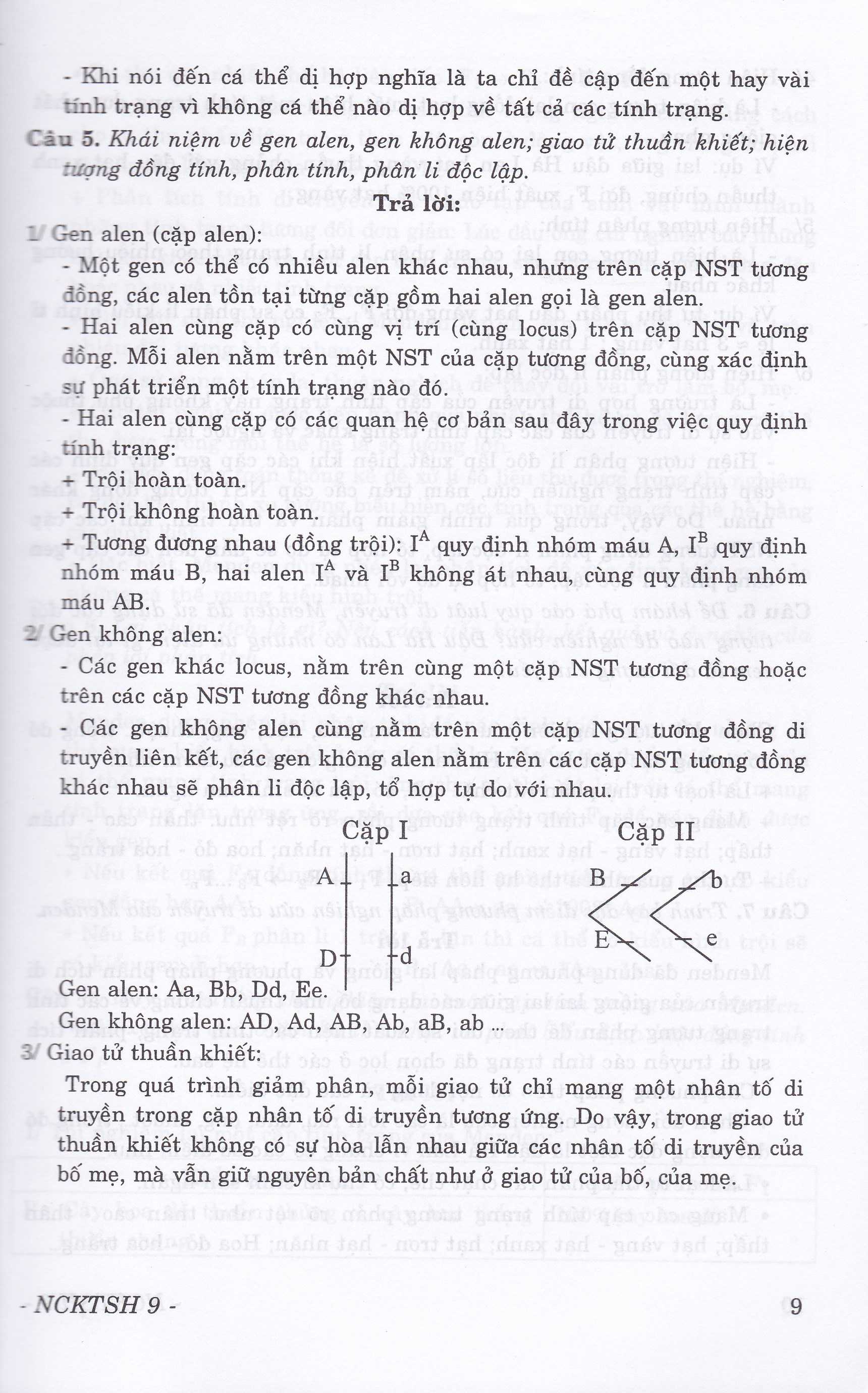 nâng cao kiến thức sinh học 9 - Ảnh 12