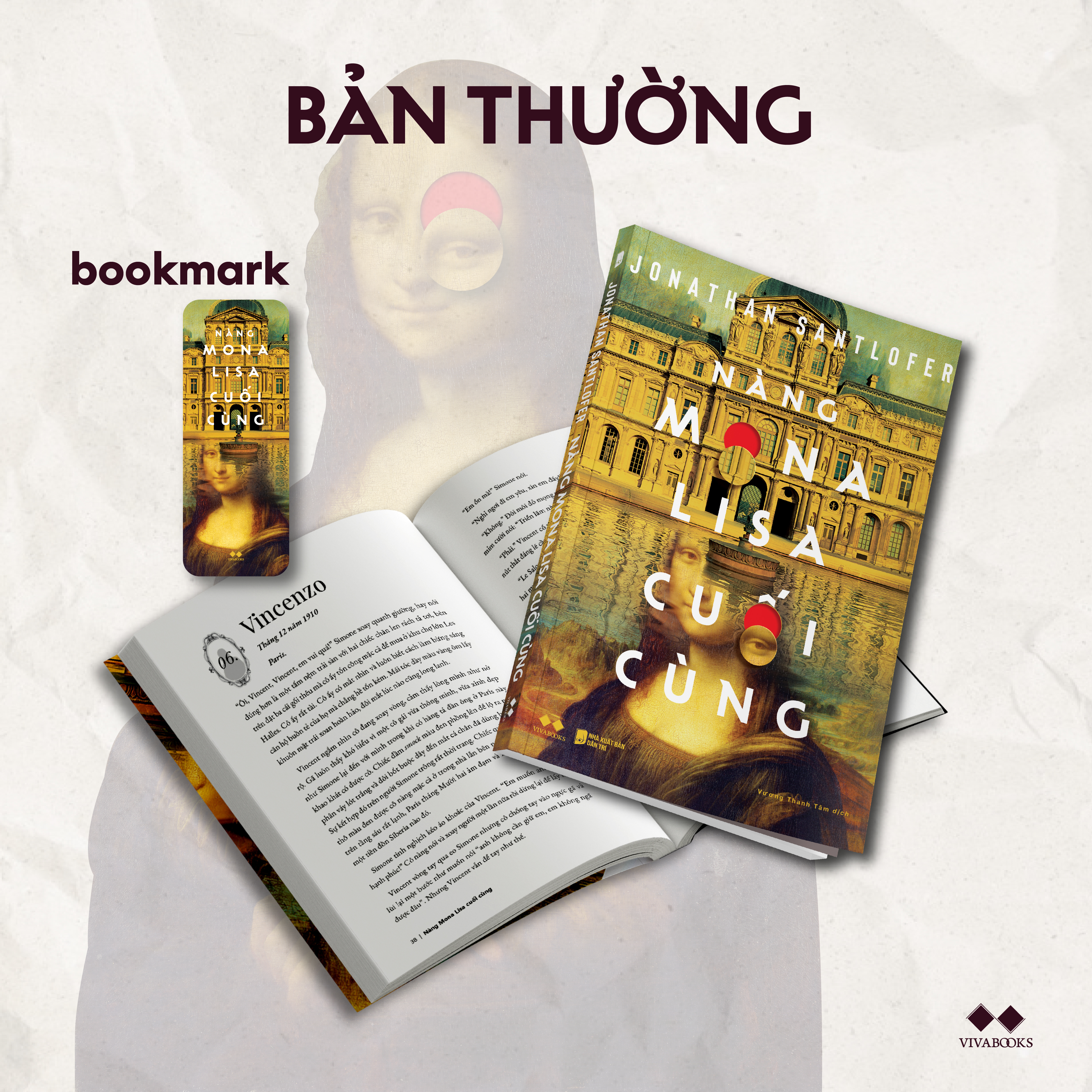 nàng mona lisa cuối cùng - tặng kèm bookmark bo góc - Ảnh 2