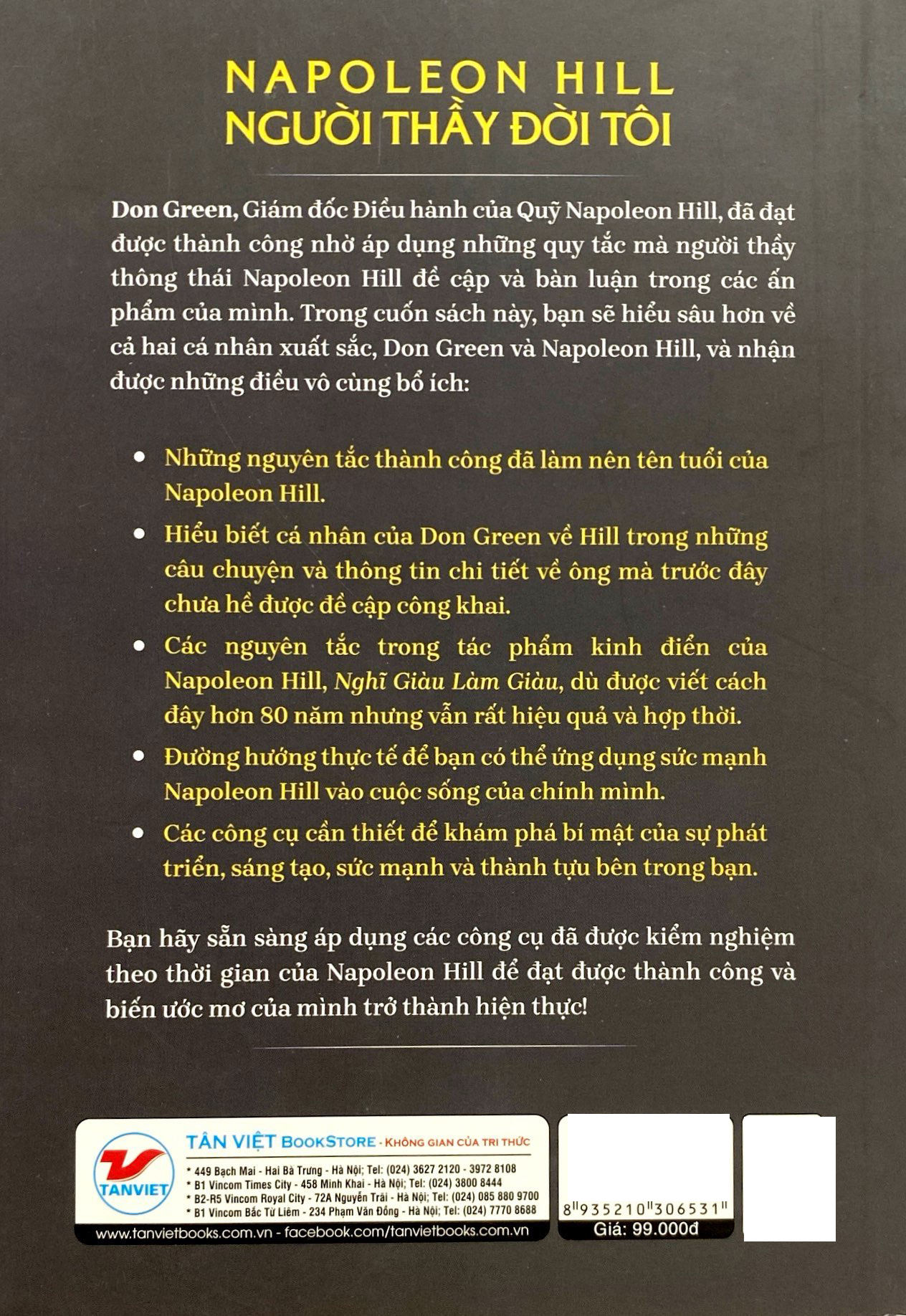napoleon hill - người thầy đời đời tôi (những nguyên tắc vượt thời gian đưa thành công của bạn lên tầm cao mới) - Ảnh 11
