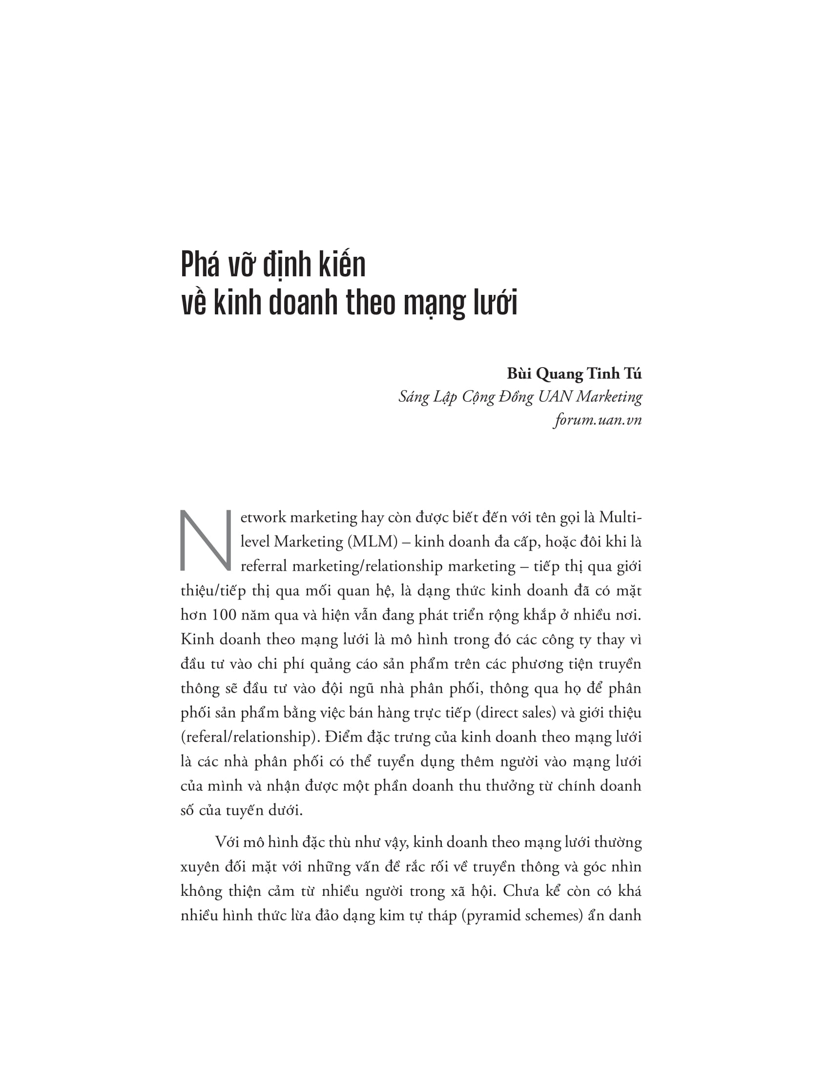 network marketing - khởi đầu kinh doanh theo mạng - bí quyết thành công trong năm đầu tiên - Ảnh 8