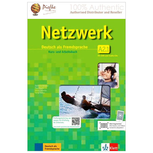 netzwerk a2: deutsch als fremdsprache / deutsch als fremdsprache. kurs- und arbeitsbuch mit dvd und 2 audio-cds