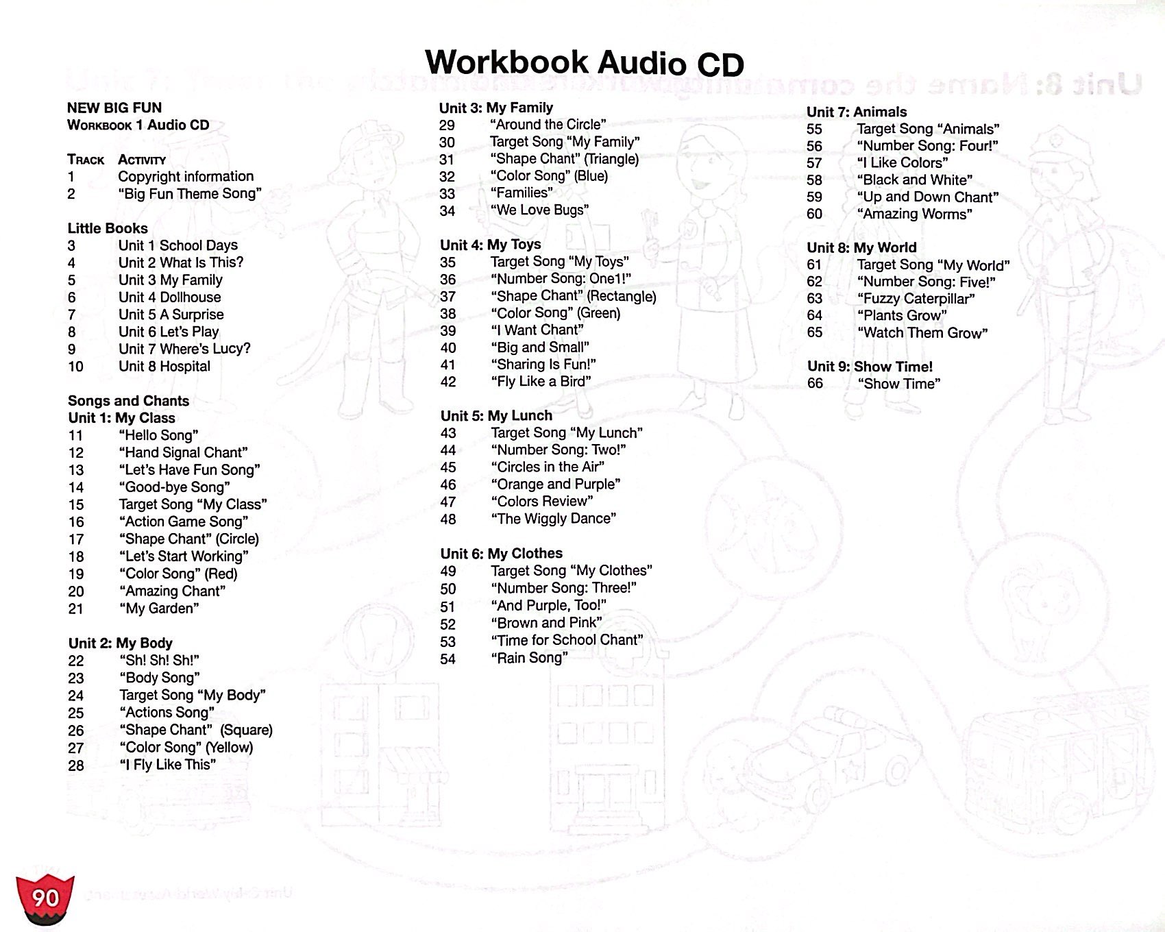 new big fun workbook level 1 with audio cd pack - Ảnh 8
