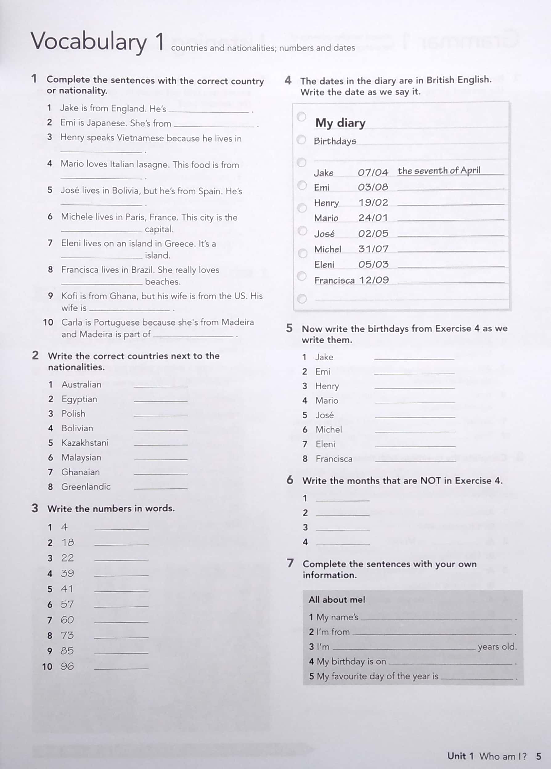 new close-up a2: workbook 3rd edition - Ảnh 5