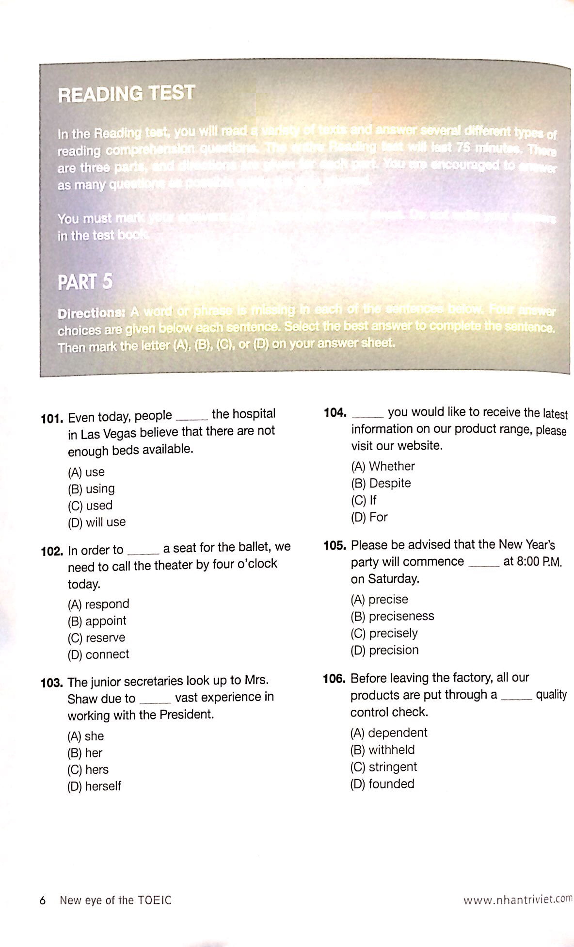 new eye of the toeic (không cd) - Ảnh 4