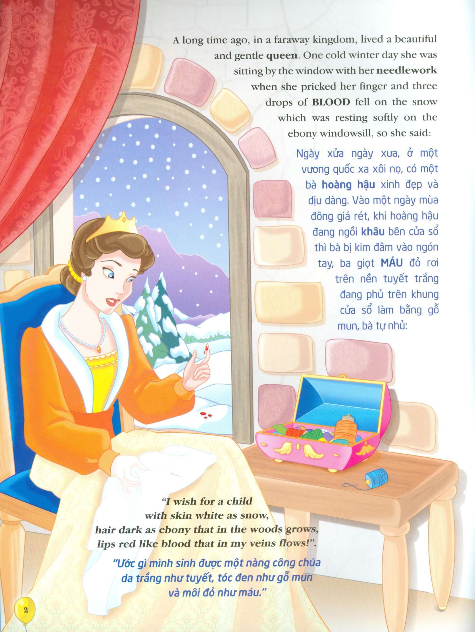 ngày xửa ngày xưa - nàng bạch tuyết và bảy chú lùn - bìa cứng (tái bản 2023) - Ảnh 2