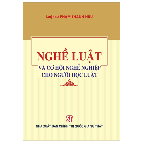 nghề luật và cơ hội nghề nghiệp cho người học luật