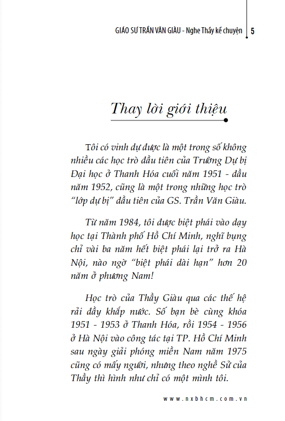 nghe thầy kể chuyện - giáo sư trần văn giàu - Ảnh 7