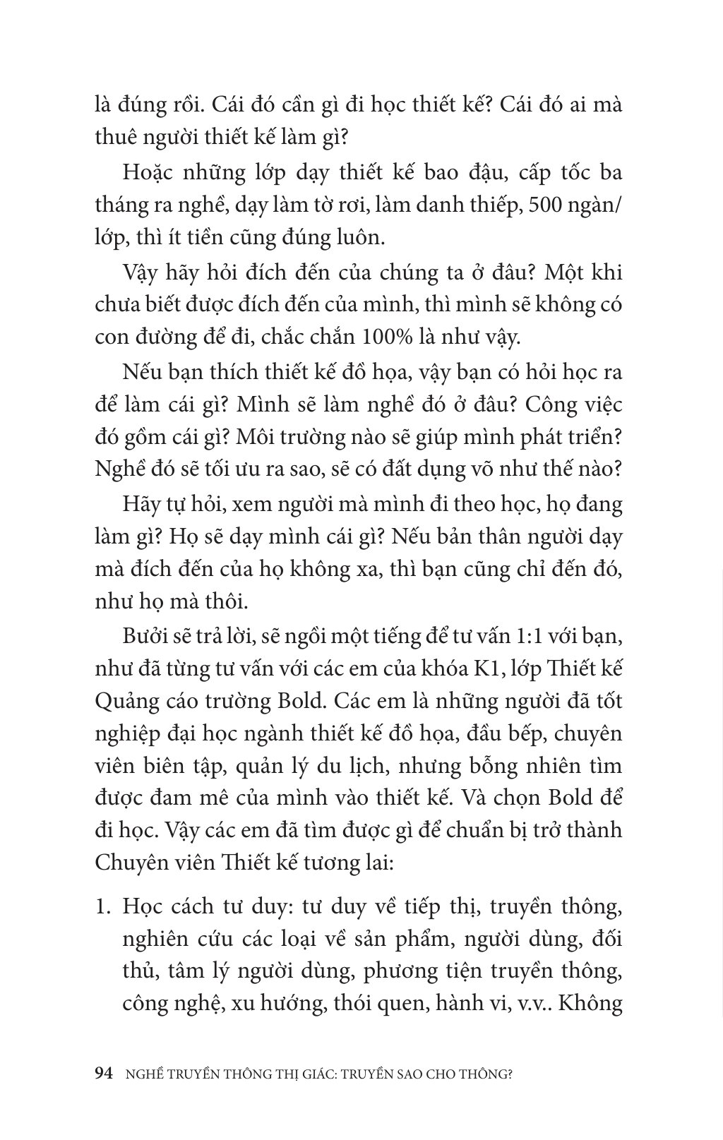 Nghề Truyền Thông Thị Giác - Truyền Sao Cho Thông - Ảnh 15