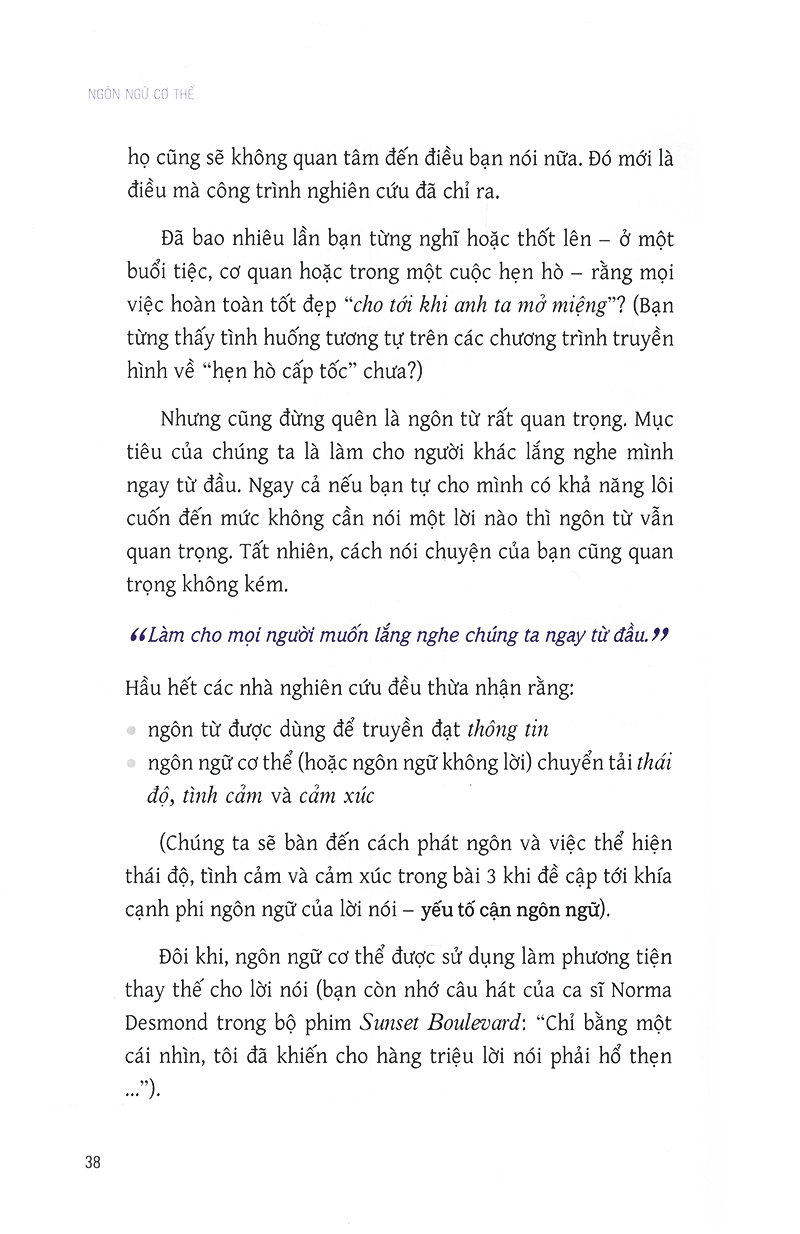 ngôn ngữ cơ thể - 7 bài học đơn giản để làm chủ ngôn ngữ không lời (tái bản) - Ảnh 9