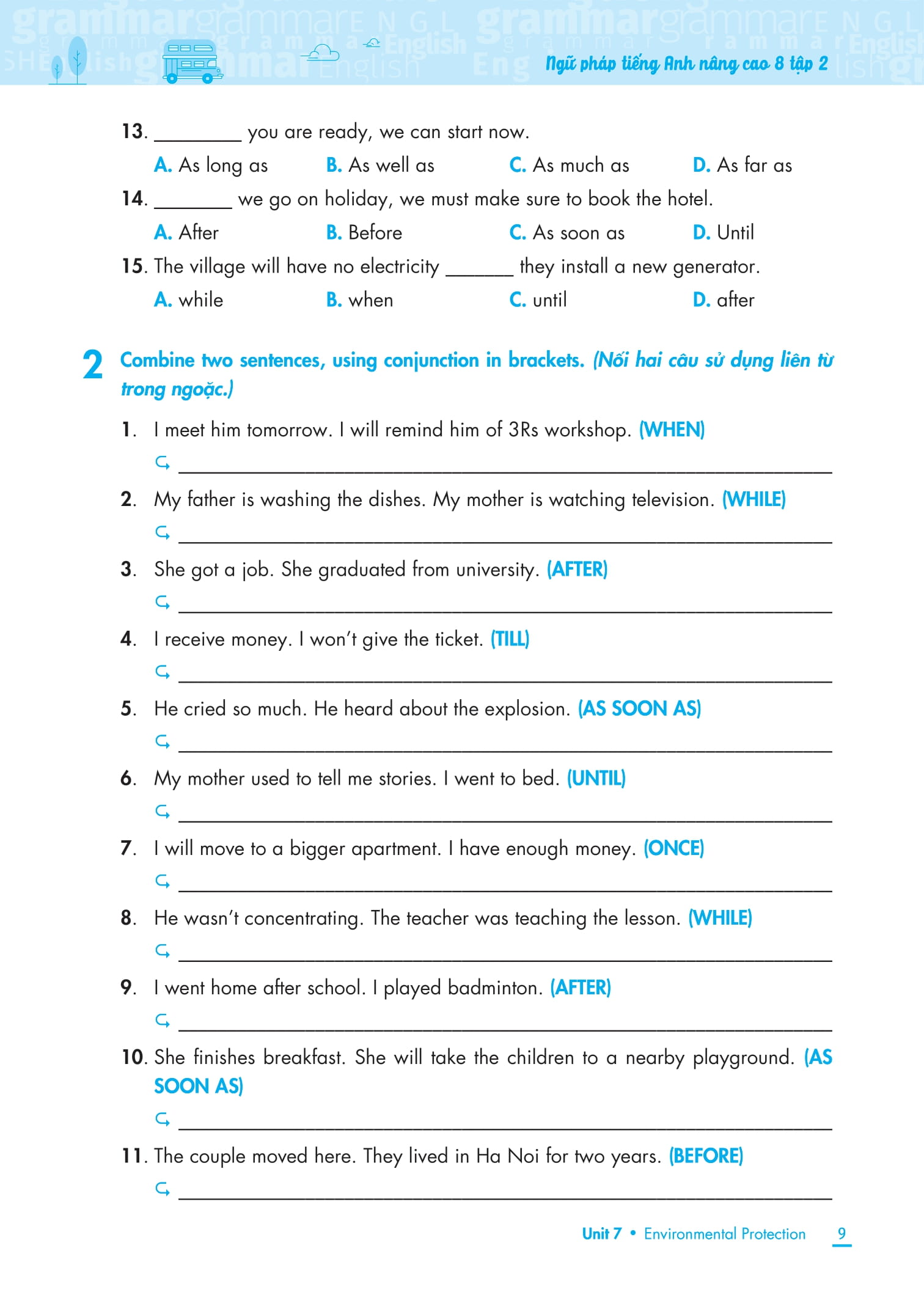 ngữ pháp tiếng anh nâng cao 8 - tập 2 (theo chương trình giáo dục global success) - Ảnh 10