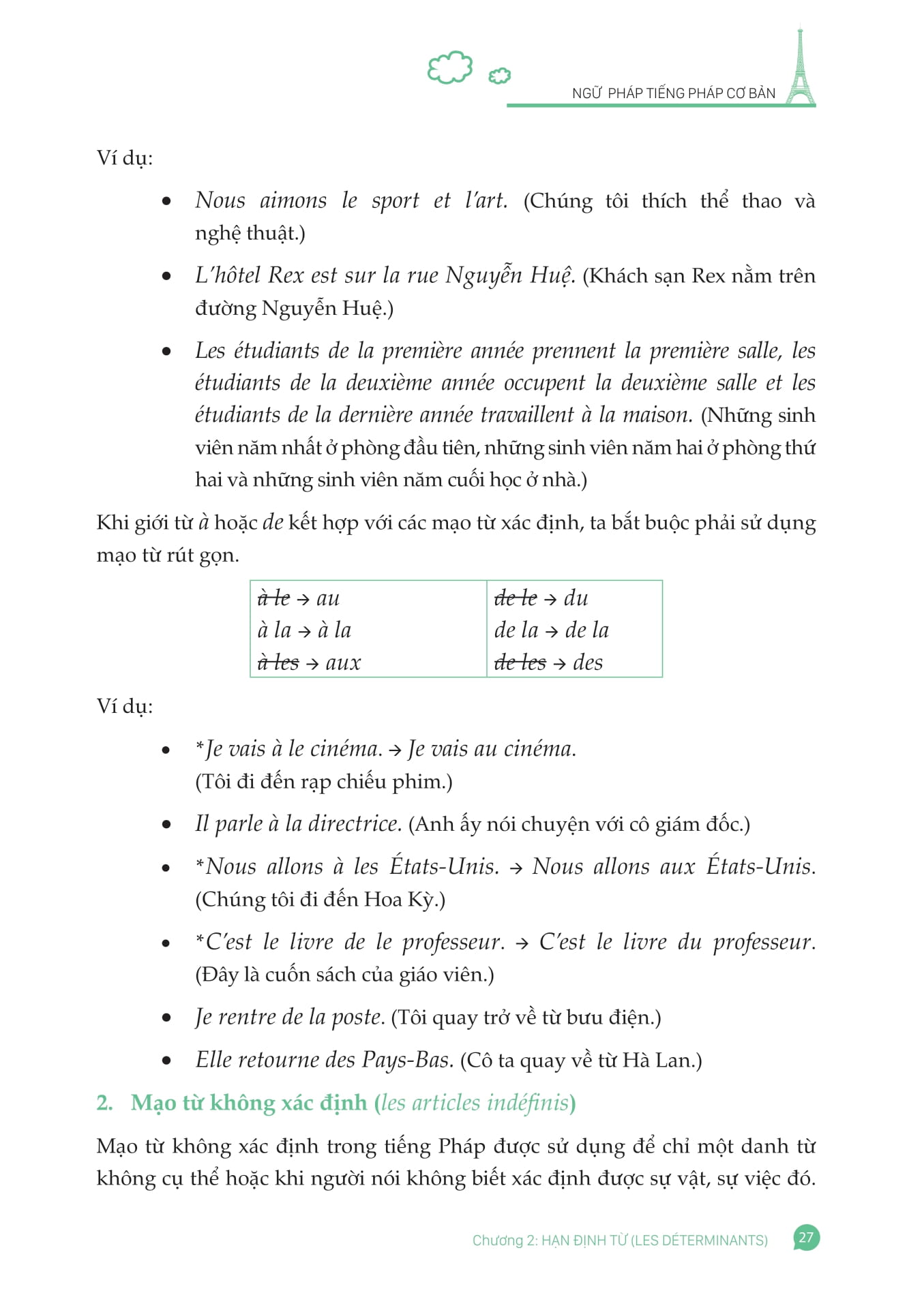 Ngữ Pháp Tiếng Pháp Cơ Bản - Ảnh 12