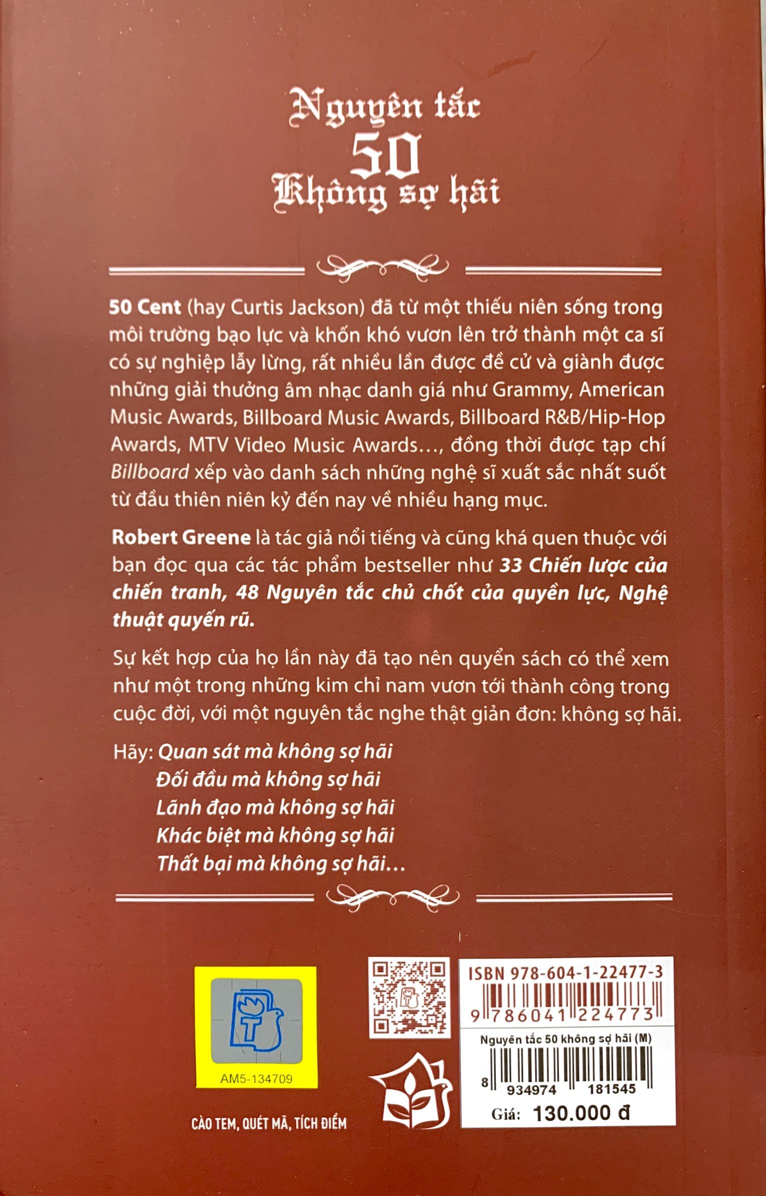 nguyên tắc 50 - không sợ hãi (tái bản 2022) - Ảnh 7