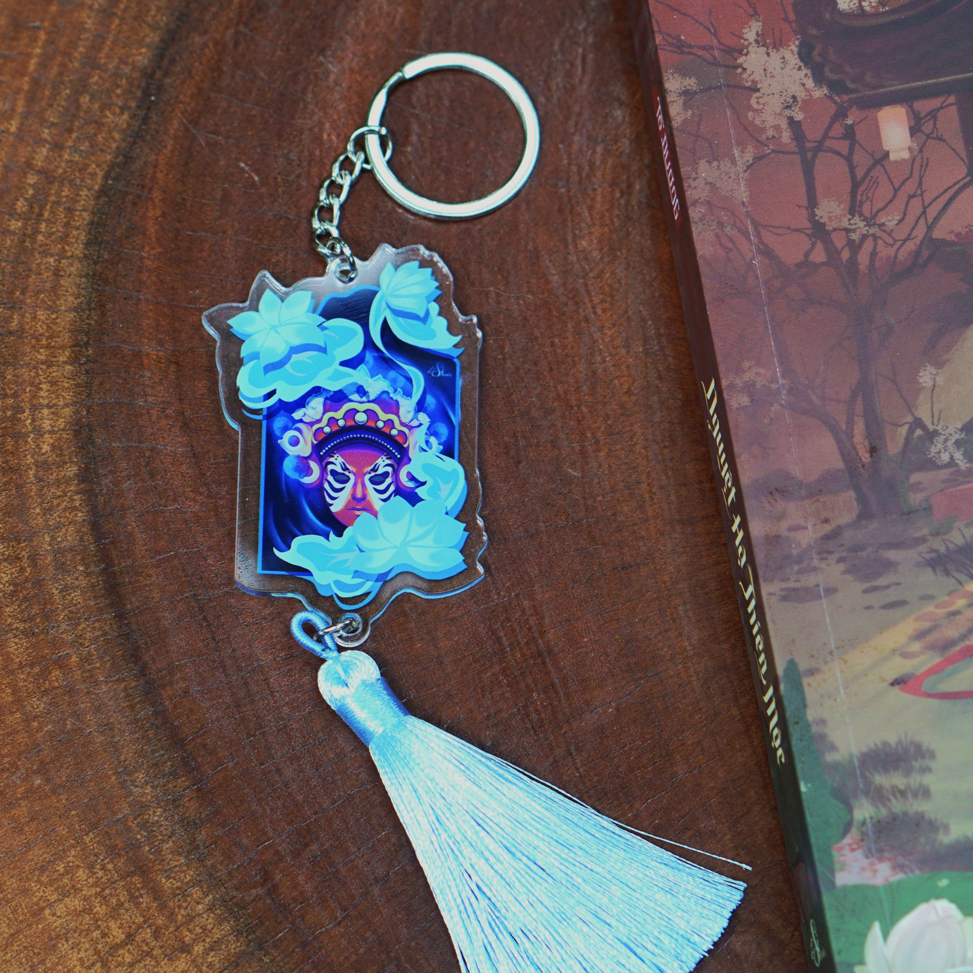 Nguyệt Hạ Thiên Mộc - Bản Đặc Biệt - Tặng Kèm 1 Bookmark Bế Hình Bồi Cứng + 2 Card Bo Góc Nhân Vật Bồi Cứng, Cán Nhũ + 1 Móc Khóa Tua Rua - Ảnh 5