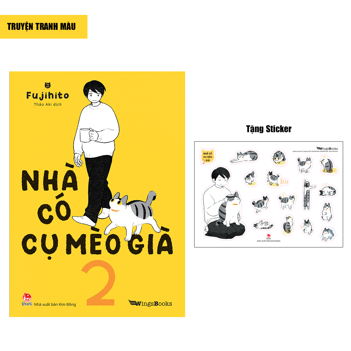 Nhà Có Cụ Mèo Già - Tập 2 - Tặng Kèm Sticker - Ảnh 2