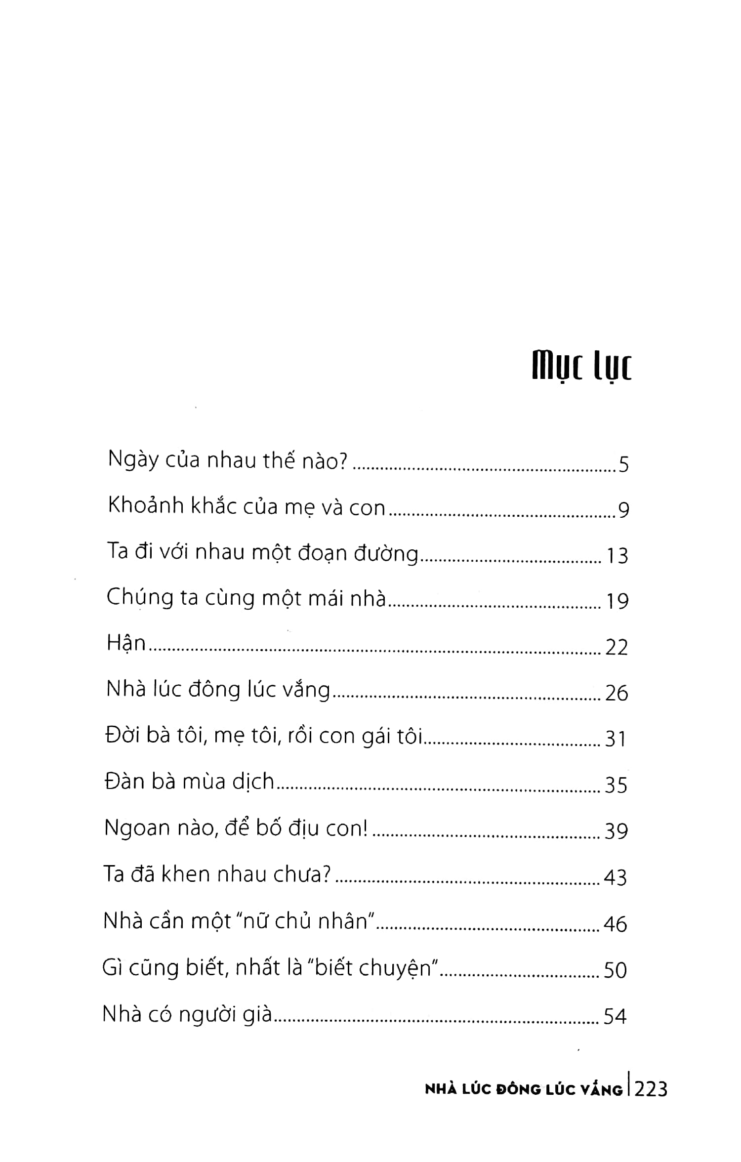 nhà lúc đông lúc vắng - Ảnh 3
