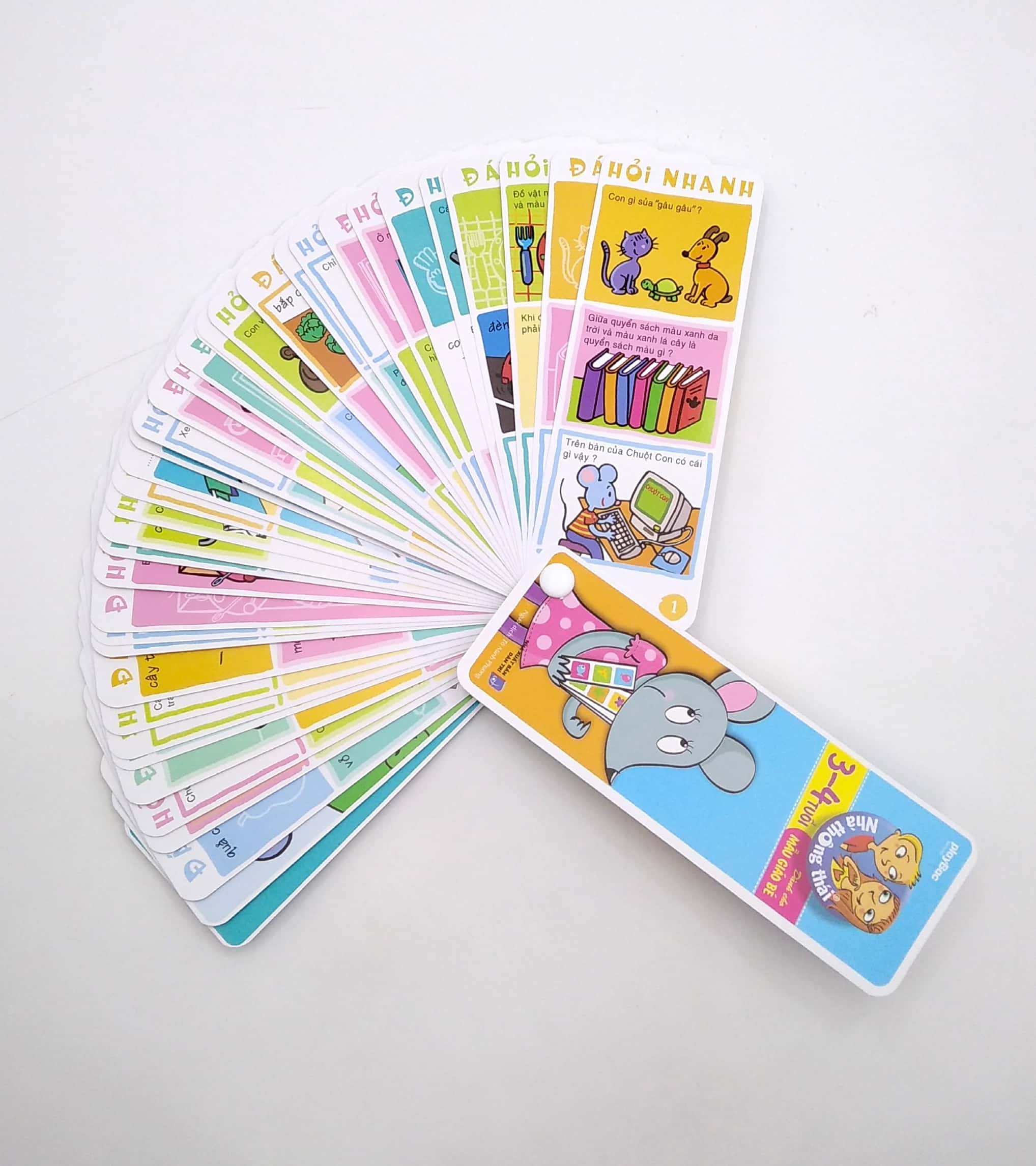 nhà thông thái - 550 câu hỏi đáp thông minh (3-4 tuổi) - Ảnh 5