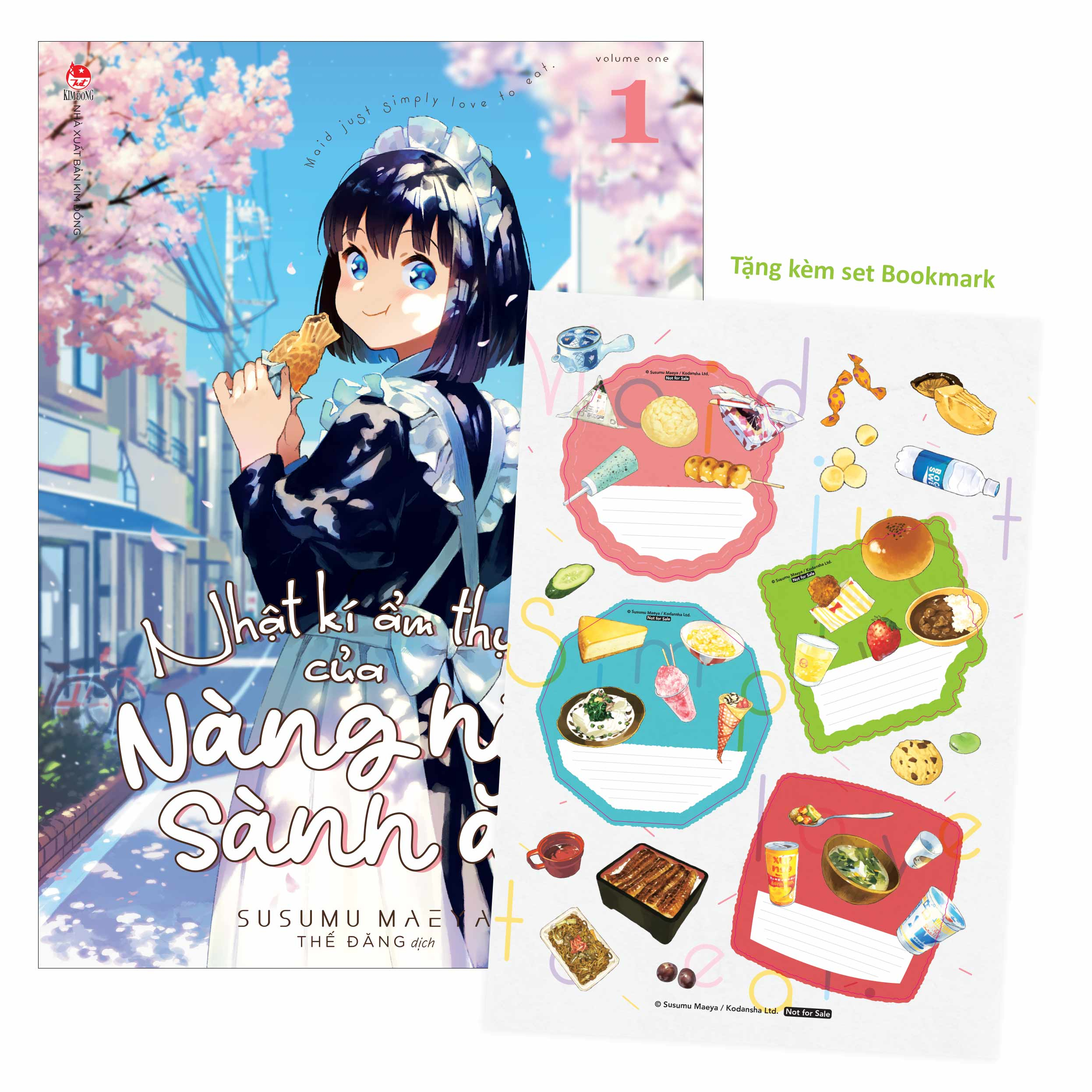 nhật kí ẩm thực của nàng hầu sành ăn - tập 1 - tặng kèm set bookmark - Ảnh 2