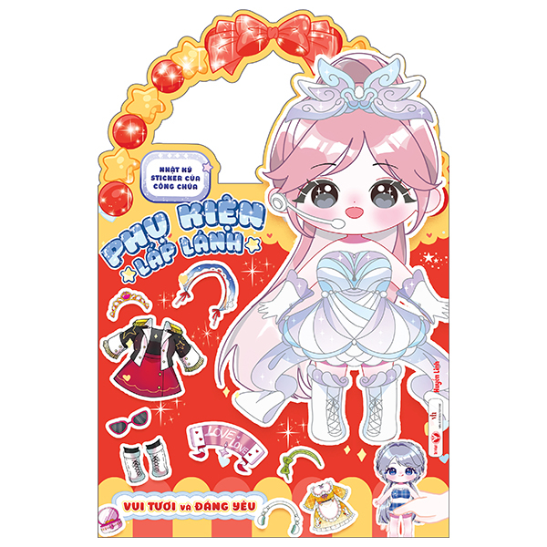 Nhật Ký Sticker Của Công Chúa - Phụ Kiện Lấp Lánh - Lễ Hội Mùa Xuân (Tái Bản) - Ảnh 4
