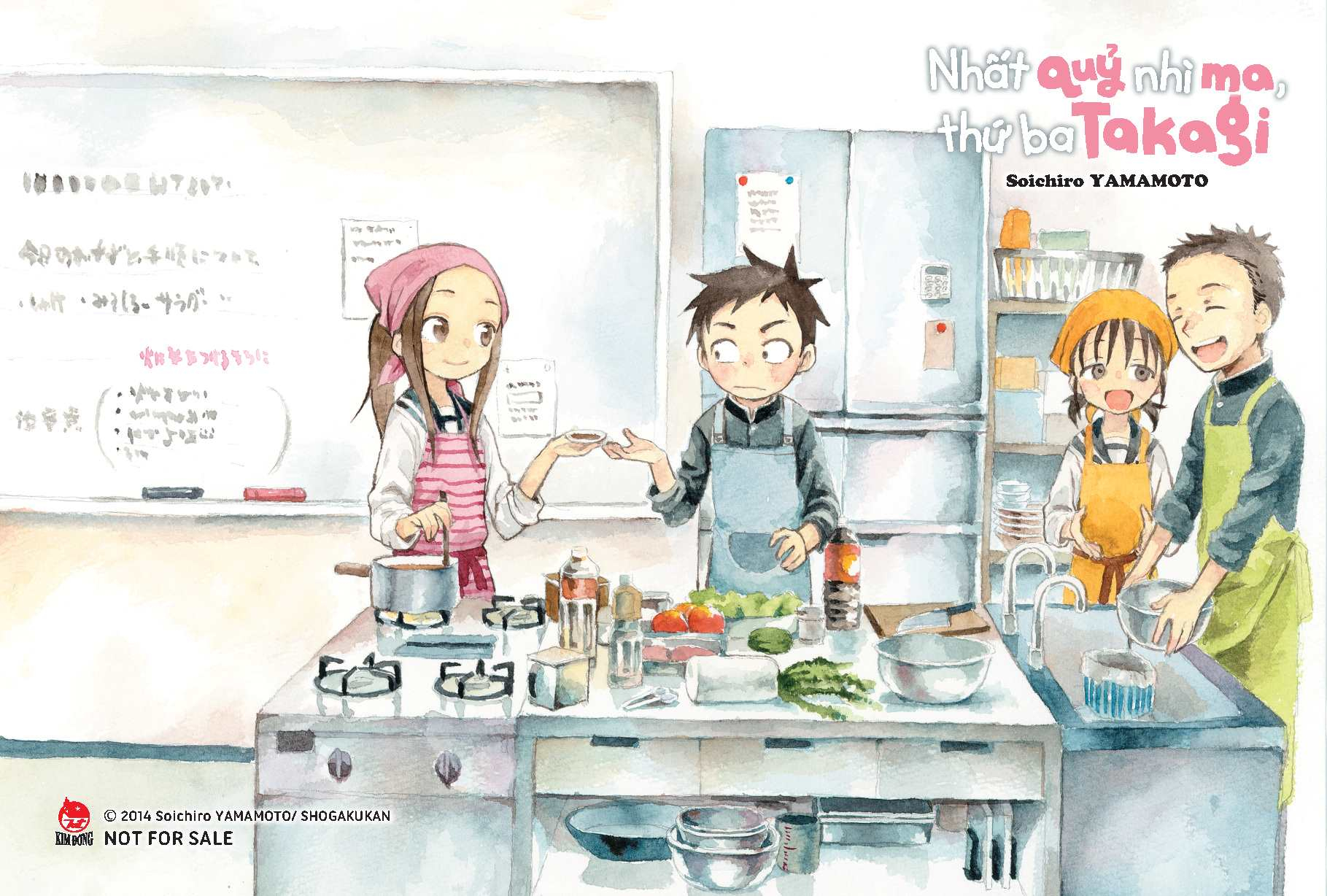 nhất quỷ nhì ma, thứ ba takagi - tập 16 - tặng kèm postcard - Ảnh 3
