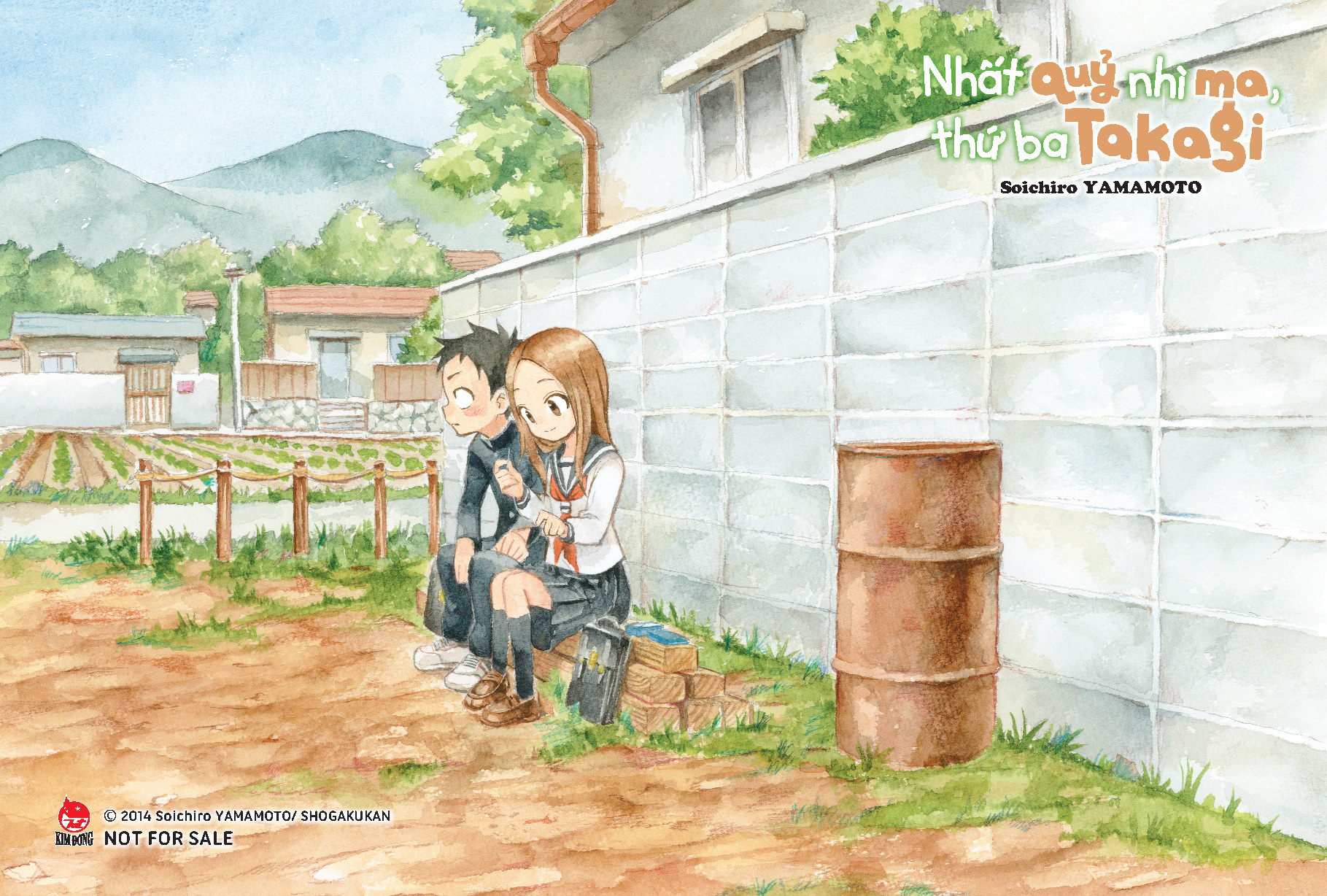 nhất quỷ nhì ma, thứ ba takagi - tập 17 - tặng kèm postcard - Ảnh 3