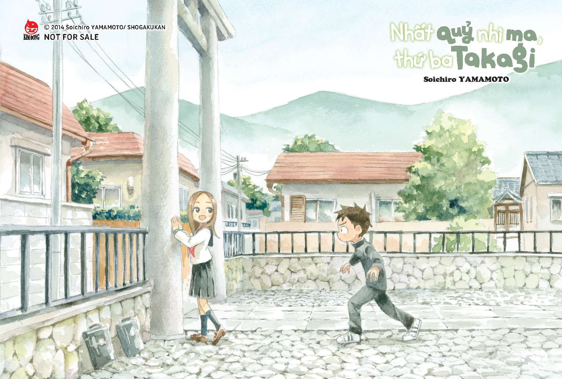nhất quỷ nhì ma, thứ ba takagi - tập 19 - tặng kèm postcard - Ảnh 3
