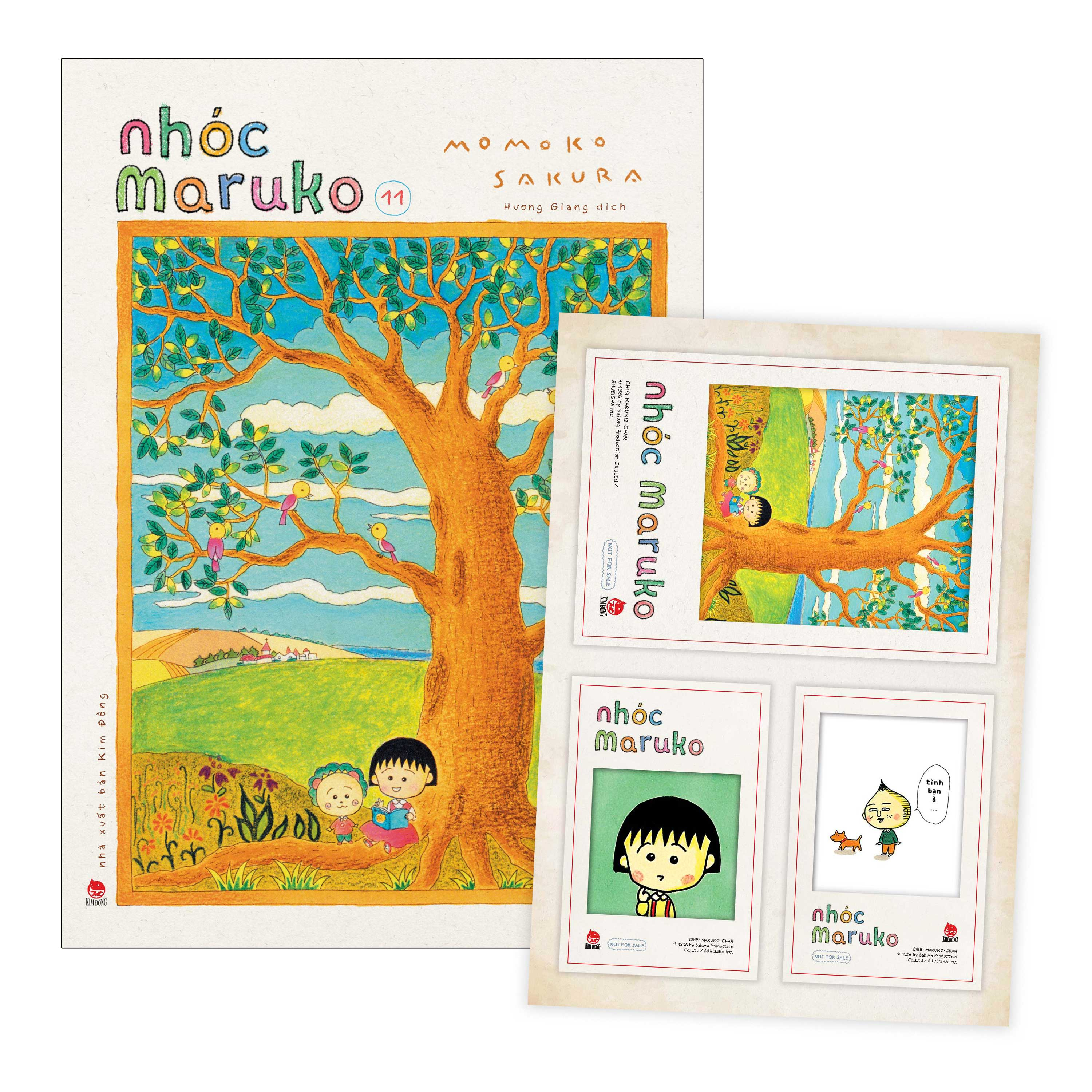 nhóc maruko - tập 11 - tặng kèm set postcard polaroid - Ảnh 2