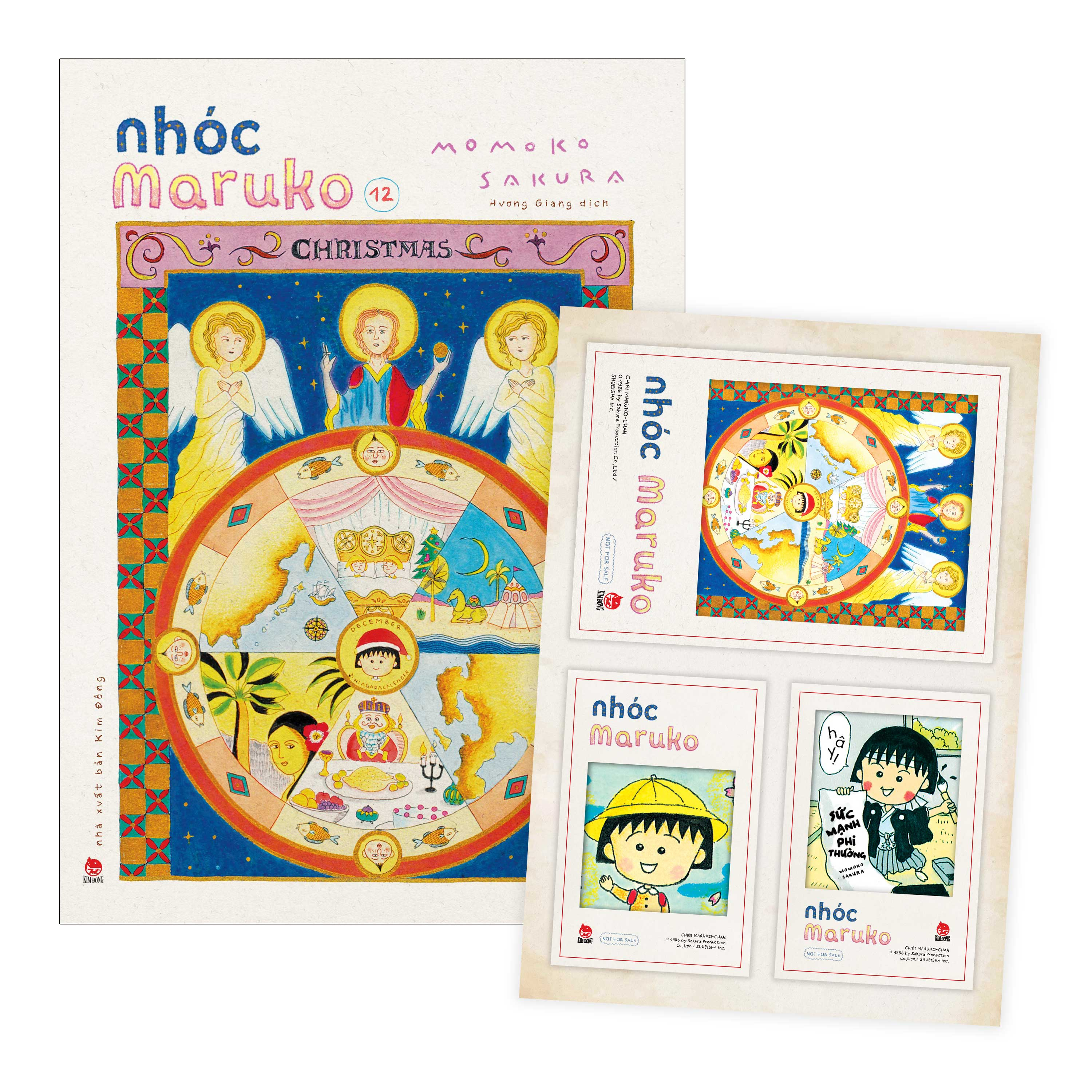 nhóc maruko - tập 12 - tặng kèm set postcard polaroid - Ảnh 2