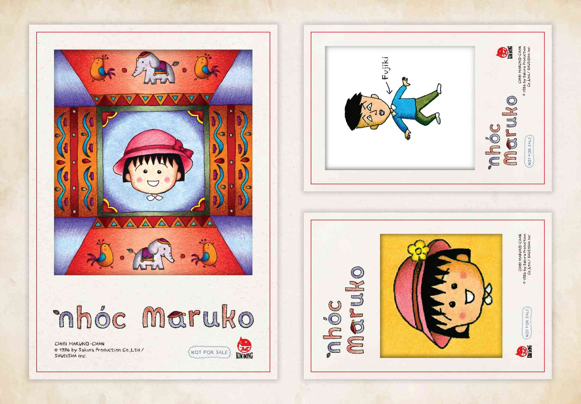 nhóc maruko - tập 14 - tặng kèm set postcard polaroid - Ảnh 4