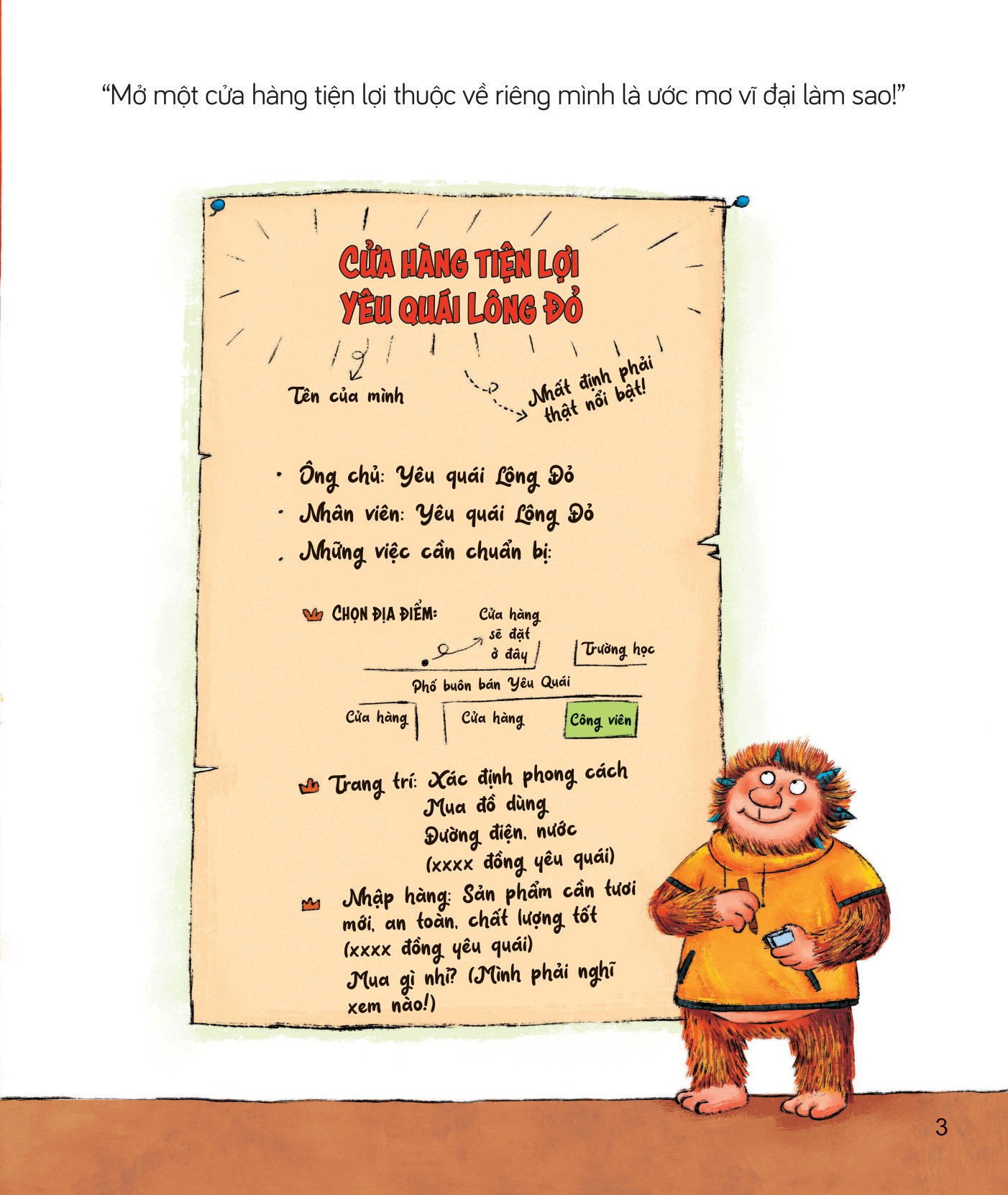 những bài học hay ươm mầm doanh nhân nhí - mở cửa hàng không dễ - giúp trẻ hiểu tầm quan trọng của việc tìm hiểu thị trường - Ảnh 4