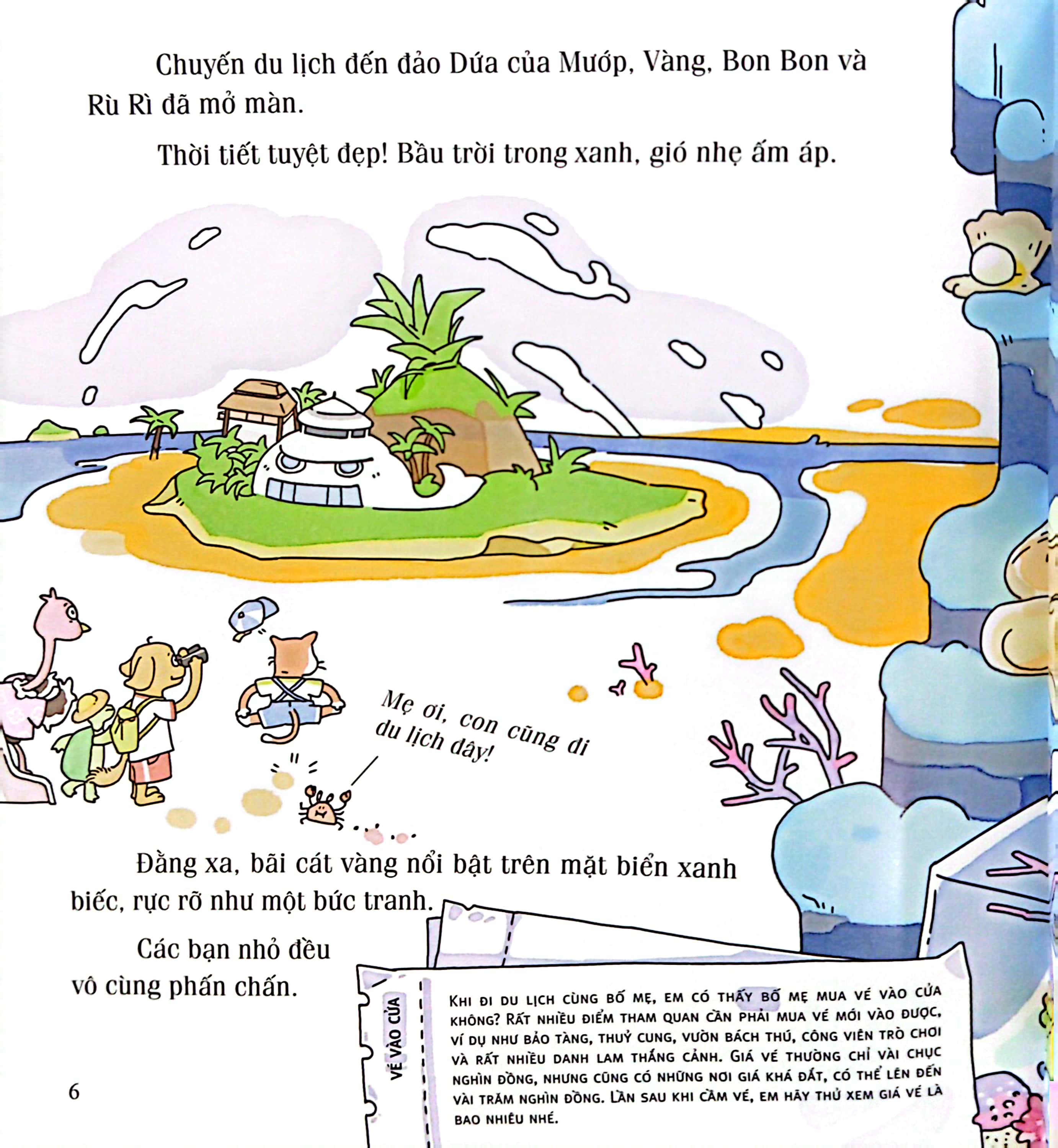 những bài học về tiền bạc dành cho trẻ em - đi du lịch có mất tiền không? - Ảnh 6