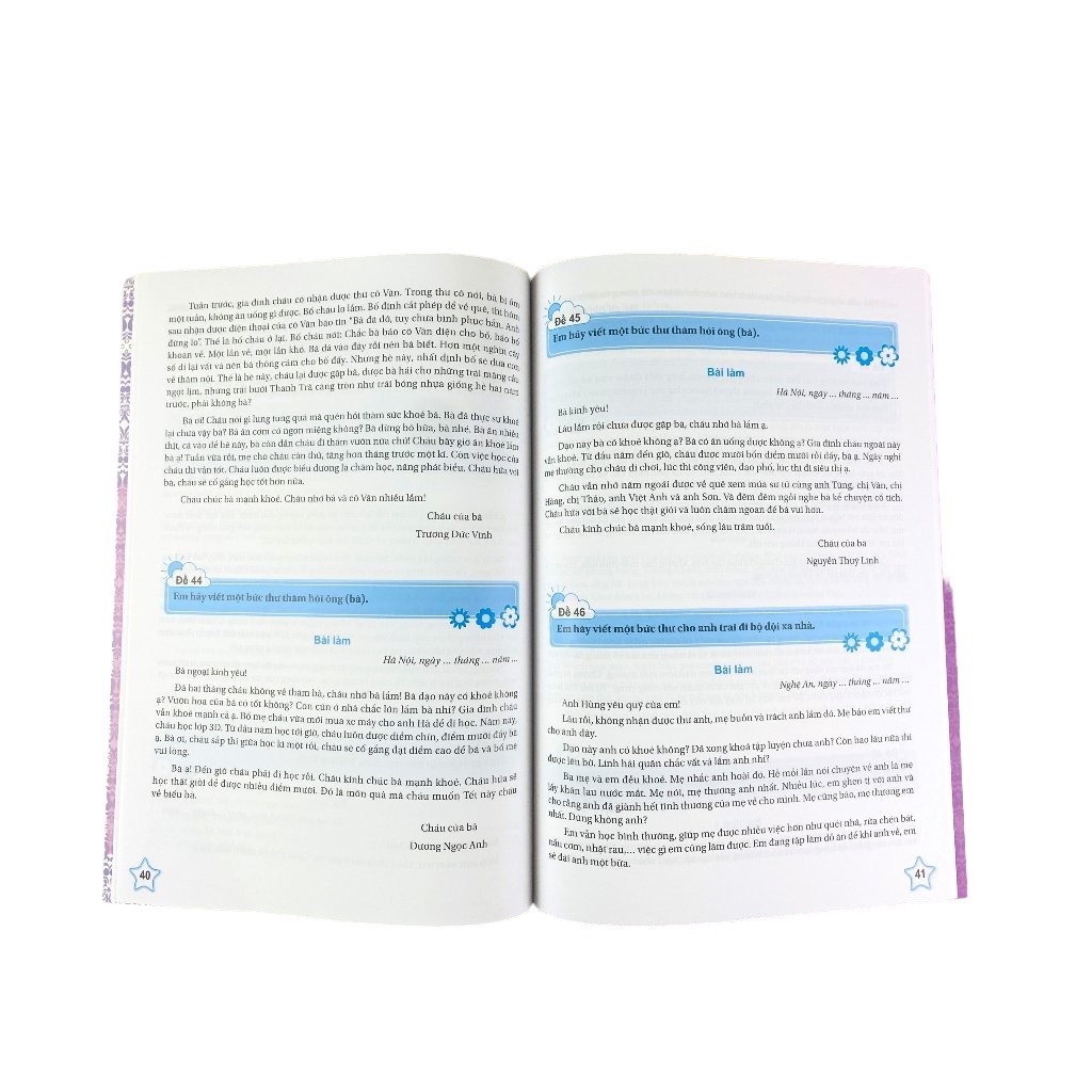 những bài làm văn mẫu 3 - tập 1 (cánh diều) - Ảnh 3