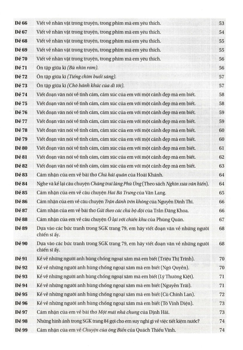 những bài làm văn mẫu 3 - tập 2 (cánh diều) - Ảnh 5