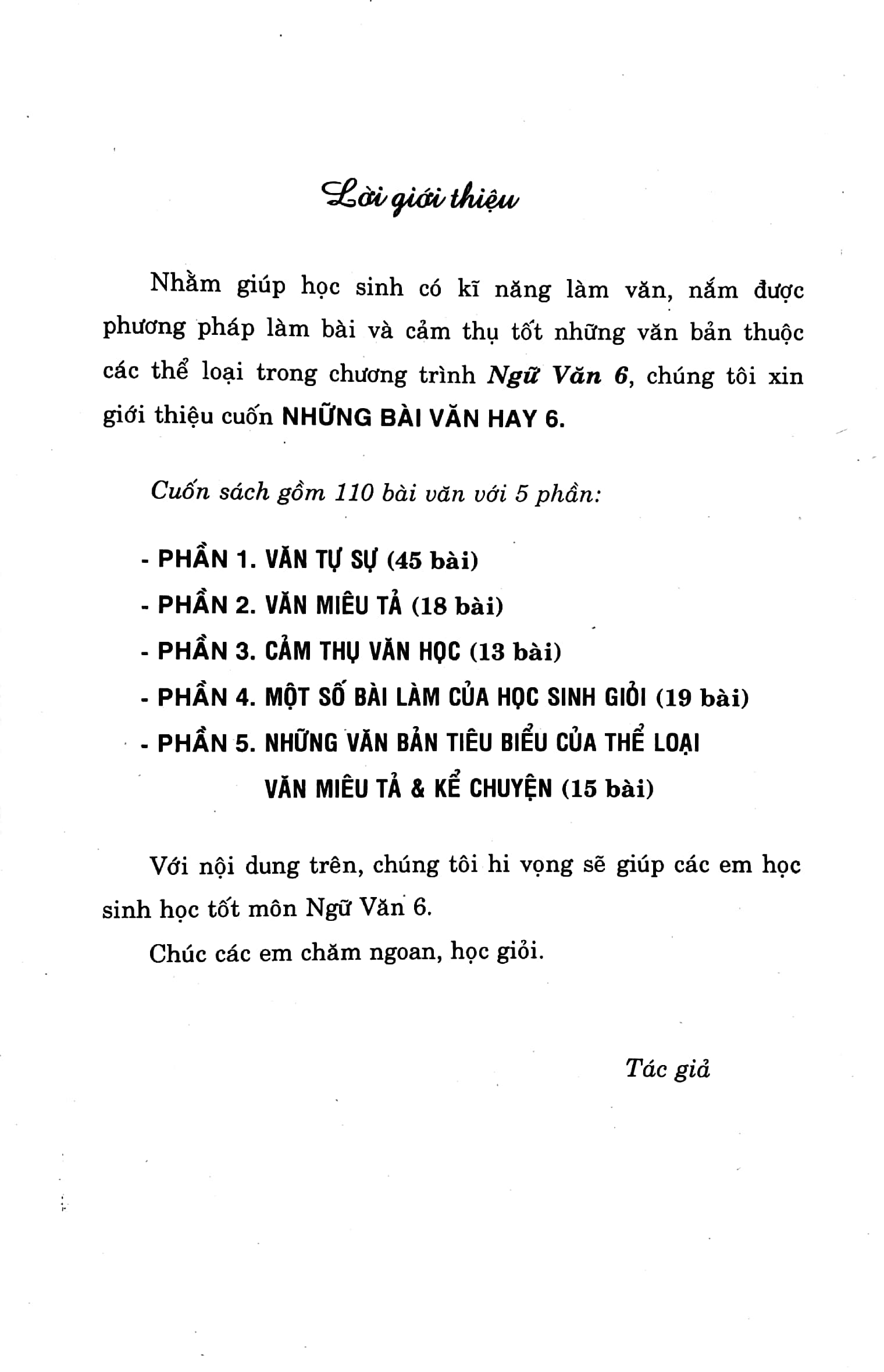 những bài văn hay 6 (theo chương trình giáo dục phổ thông mới) - Ảnh 3