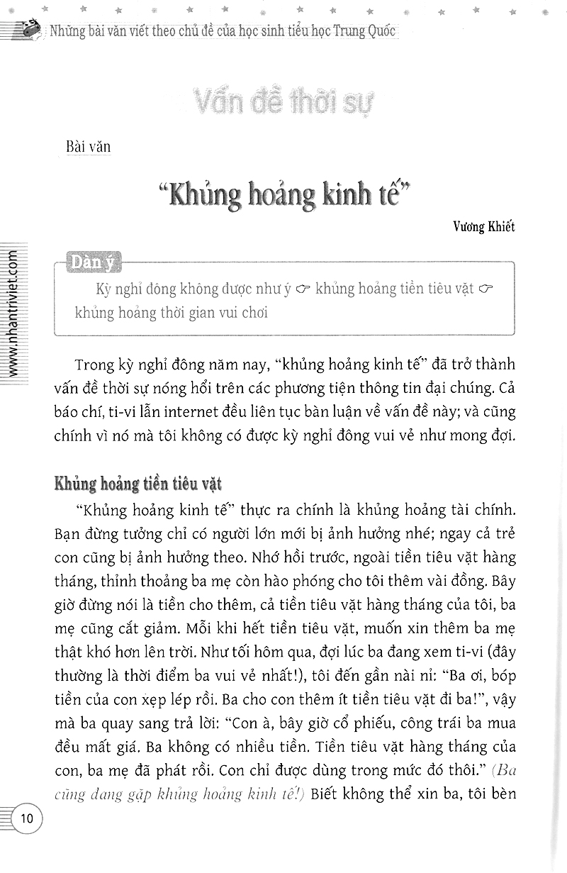 những bài viết theo chủ đề của học sinh tiểu học trung quốc - Ảnh 4
