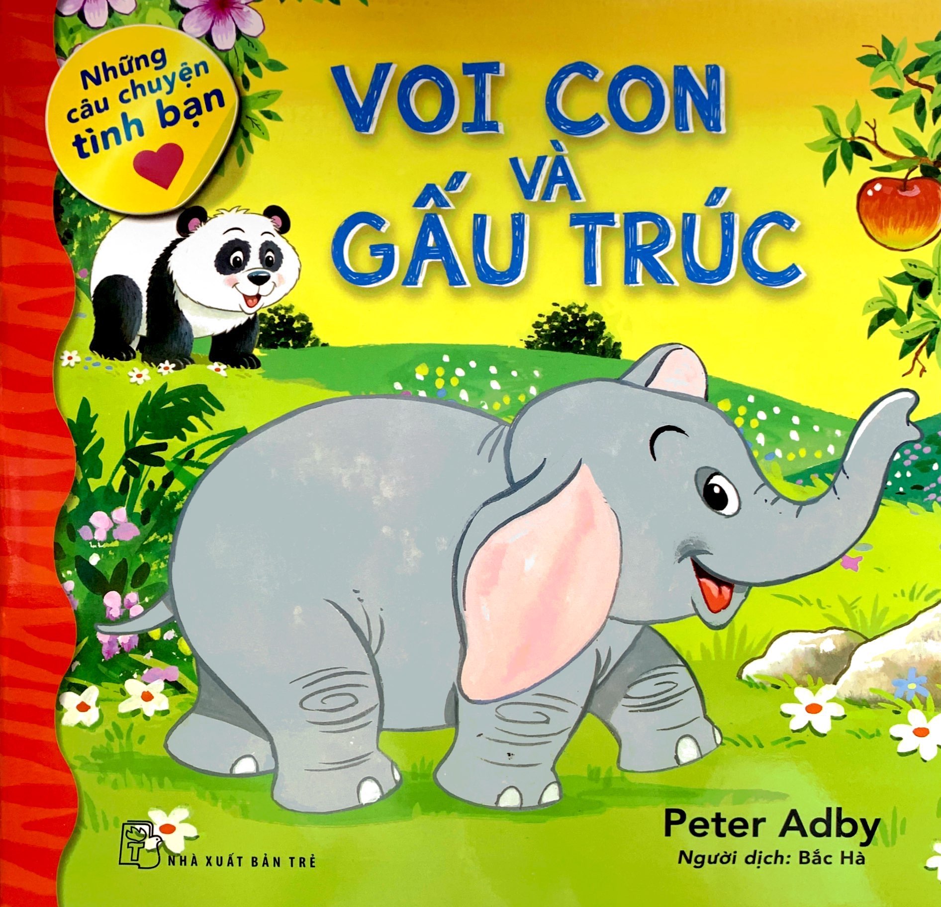 những câu chuyện tình bạn - voi con và gấu trúc - Ảnh 2