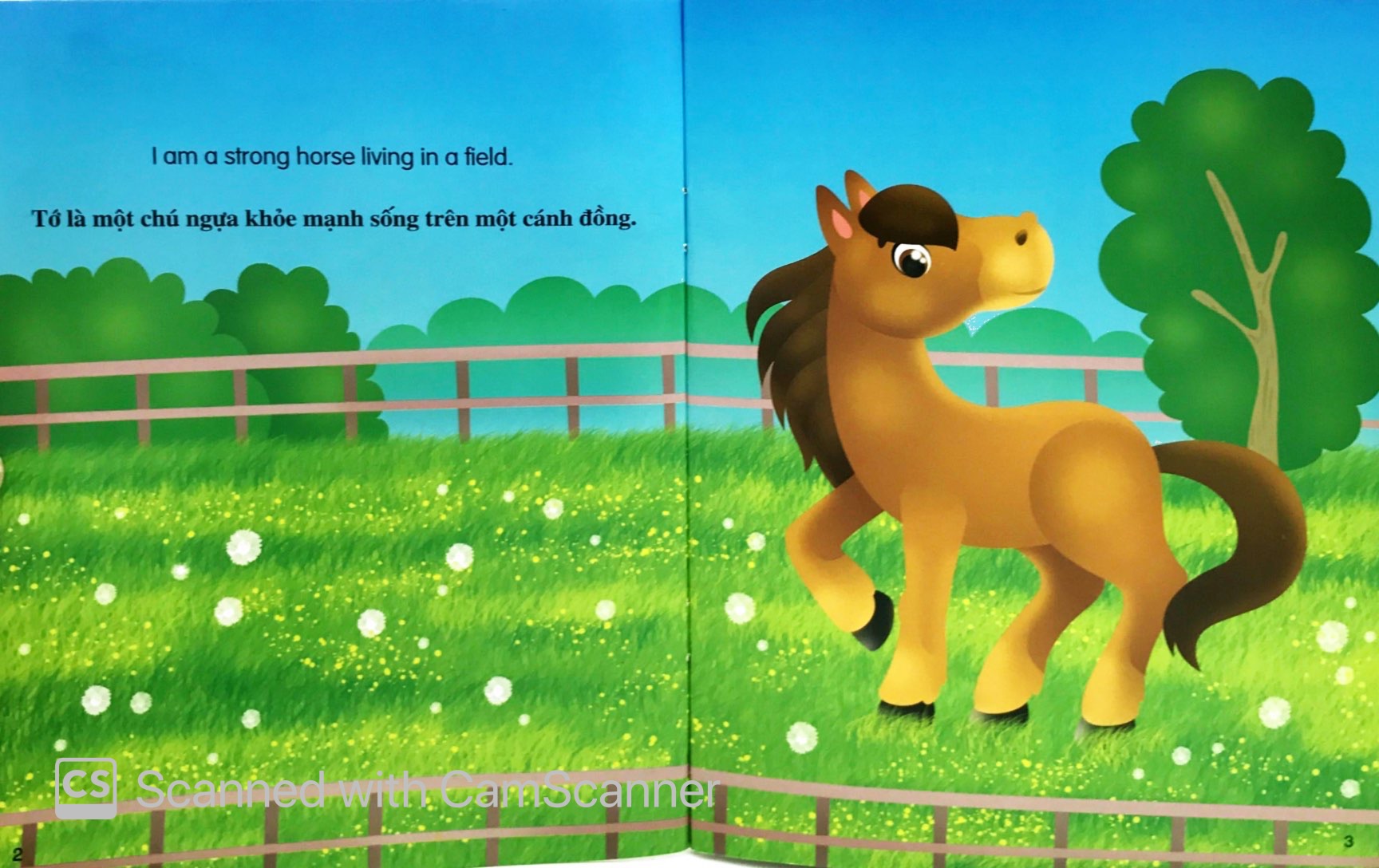 Những Câu Chuyện Về Thế Giới Động Vật - Tớ Là Một Chú Ngựa - I Am A Horse (Song Ngữ Anh-Việt) - Ảnh 2