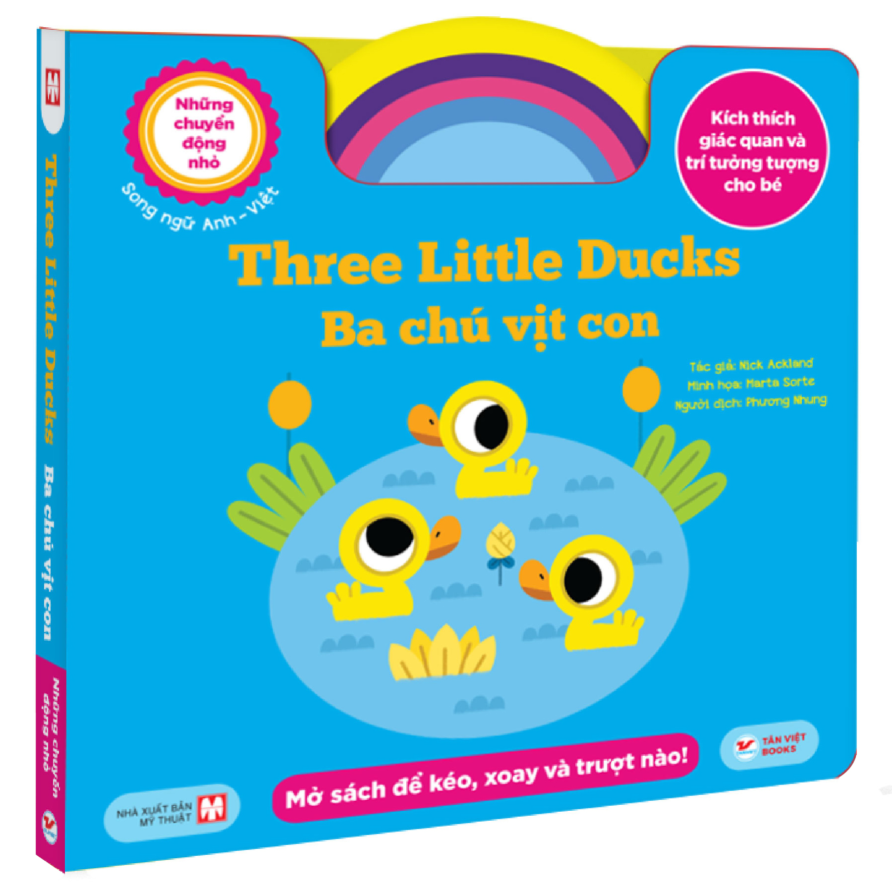 những chuyển động nhỏ - three little ducks - ba chú vịt con - song ngữ anh-việt - Ảnh 2