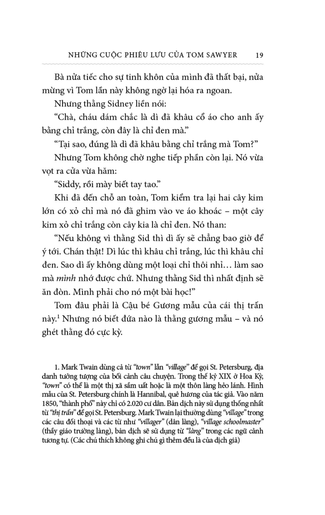 Những Cuộc Phiêu Lưu Của Tom Sawyer - Bìa Vải - Ảnh 15