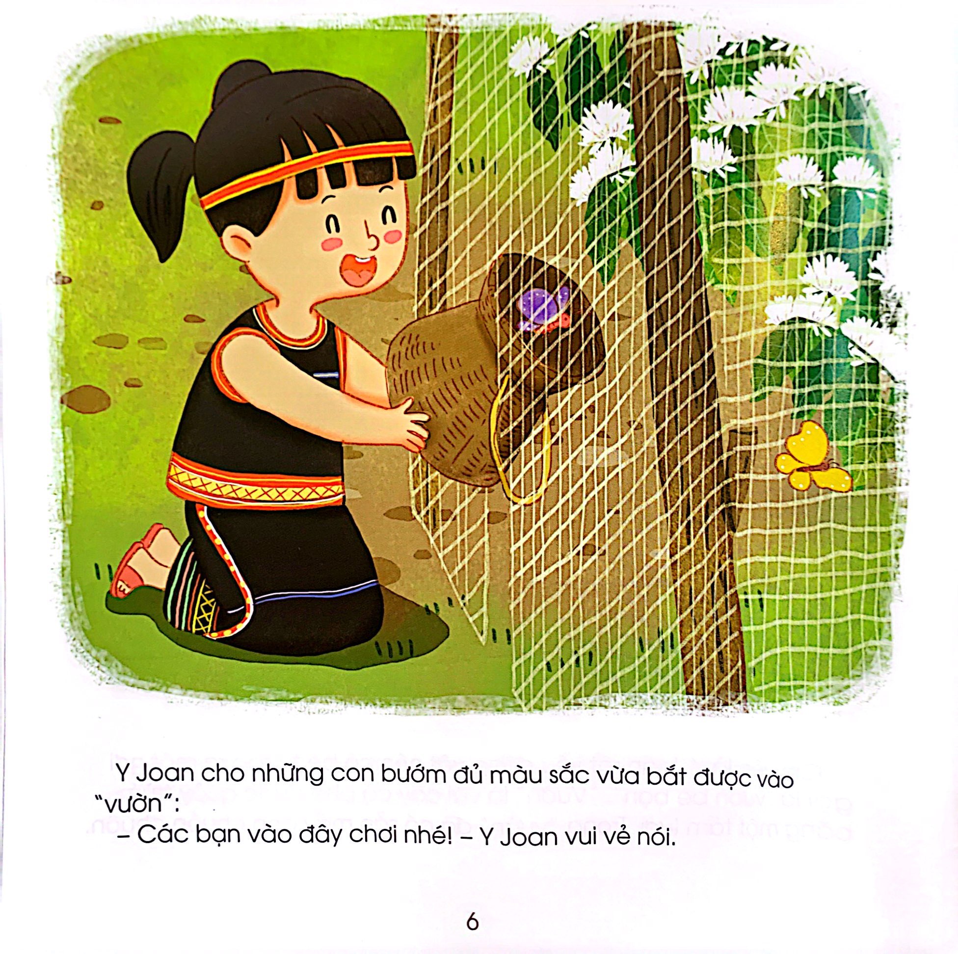 những đứa trẻ hạnh phúc - học cách làm bạn - bạn nhỏ dân tộc ba na (tái bản 2024) - Ảnh 6