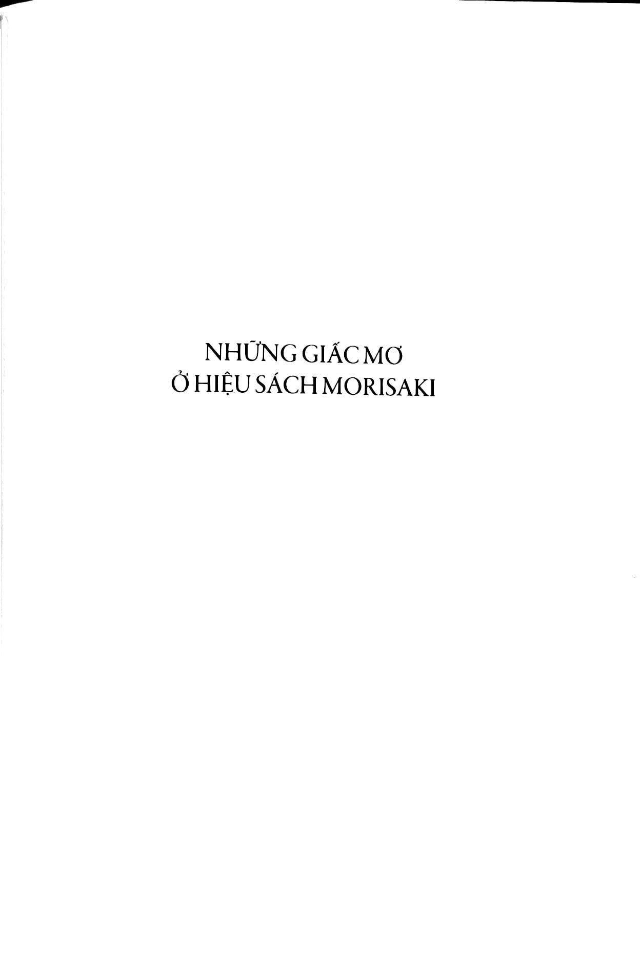những giấc mơ ở hiệu sách morisaki (tái bản) - Ảnh 2