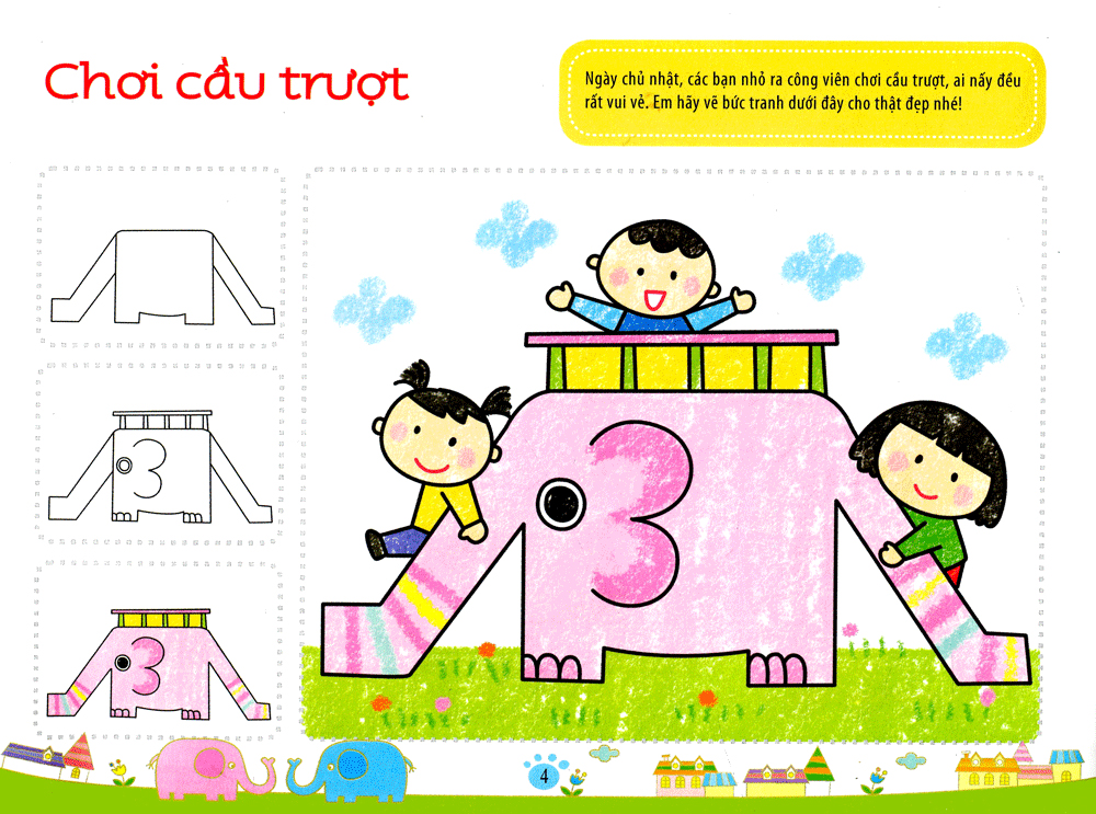 những nét vẽ đầu tiên - bé làm họa sĩ 5-6 tuổi (quyển a) - Ảnh 6