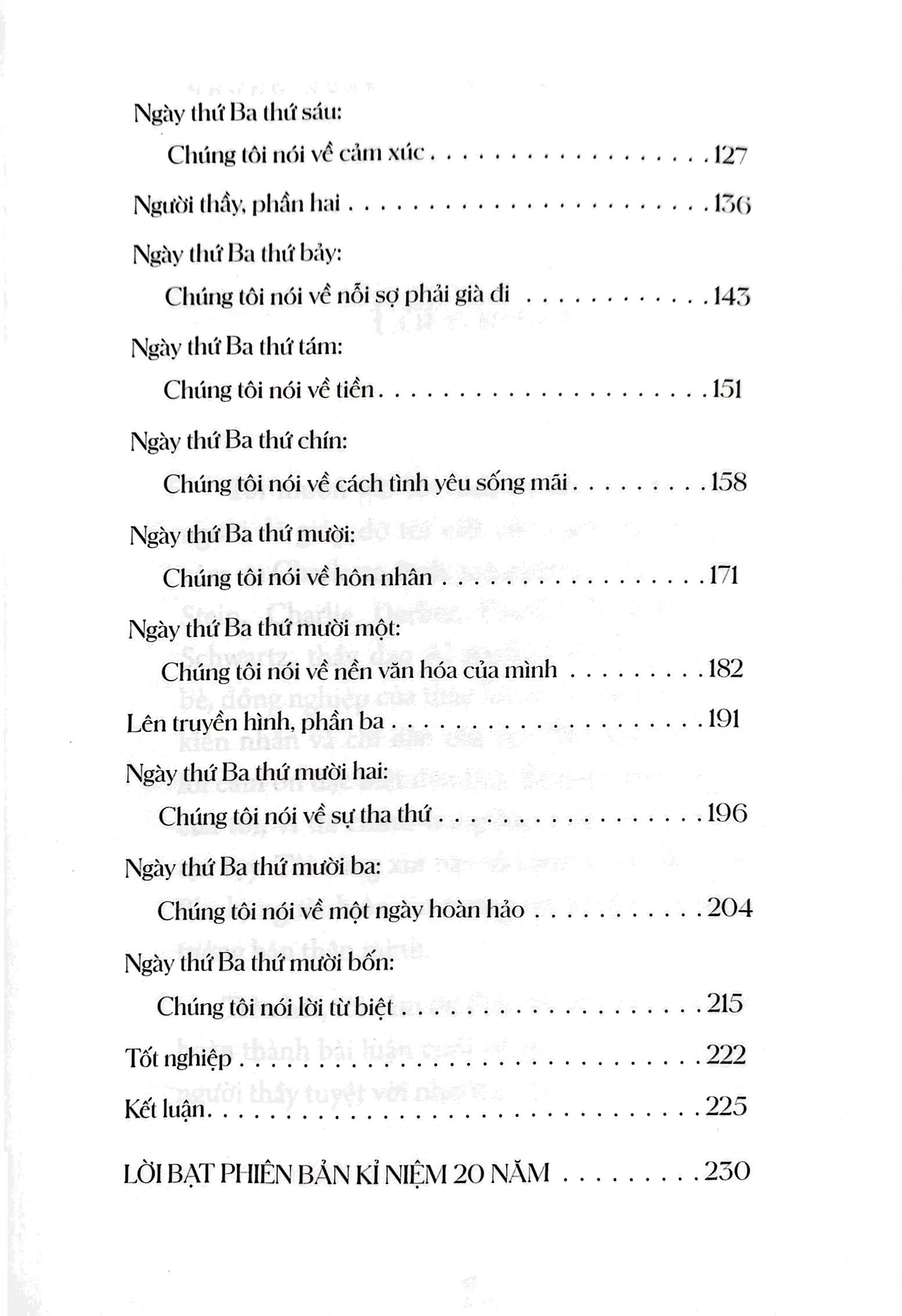 những ngày thứ ba với thầy morrie (tái bản 2023) - Ảnh 4