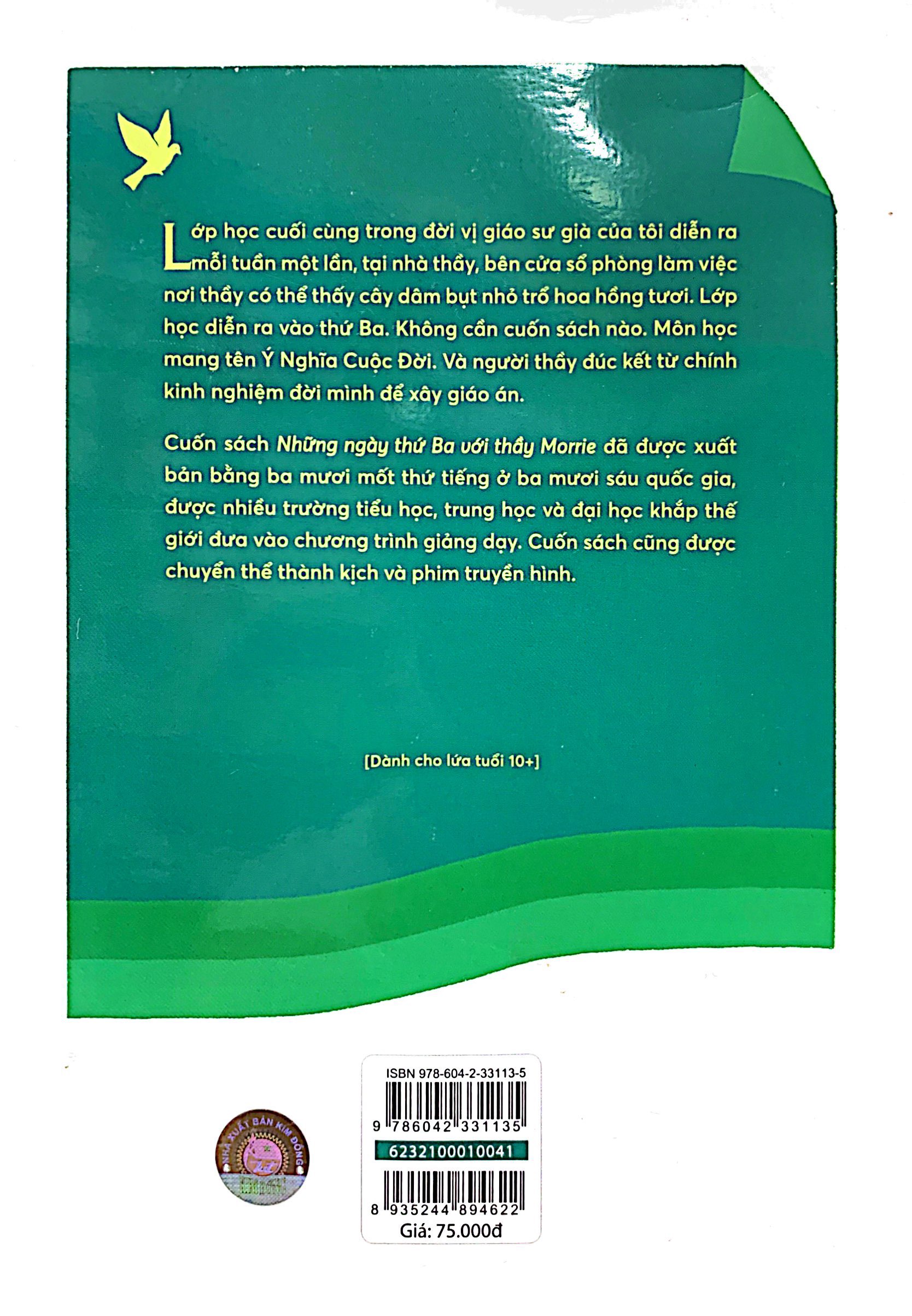 những ngày thứ ba với thầy morrie (tái bản 2023) - Ảnh 8